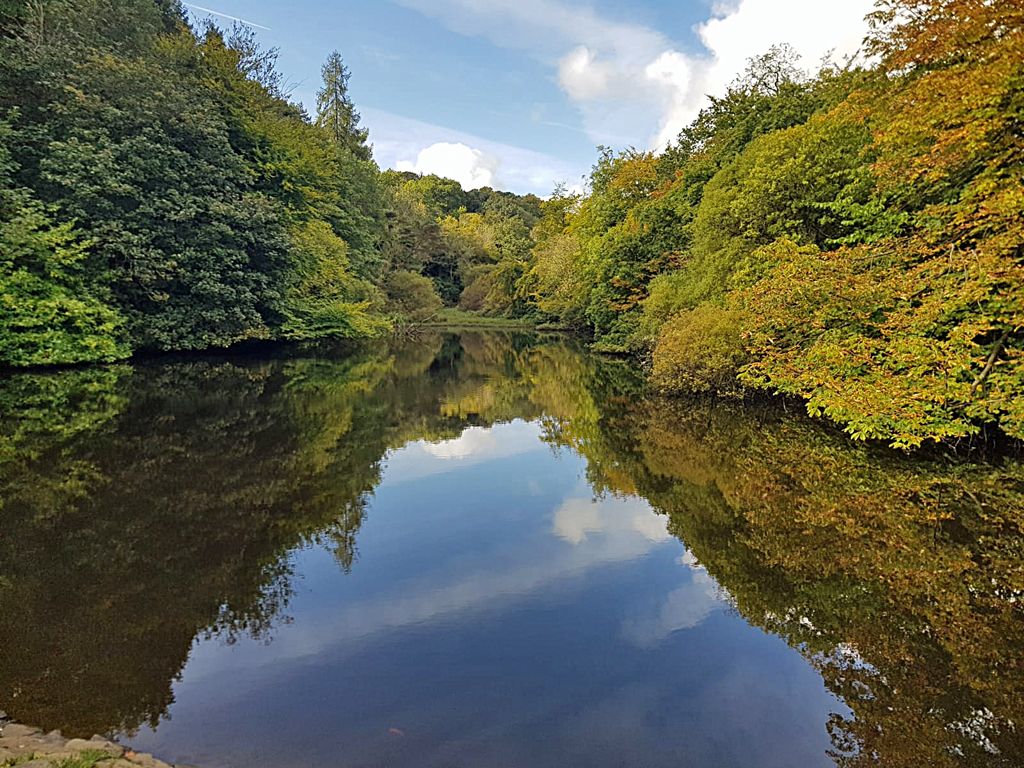 Upper Glen Reservoir in Gleniffer Braes Country Park