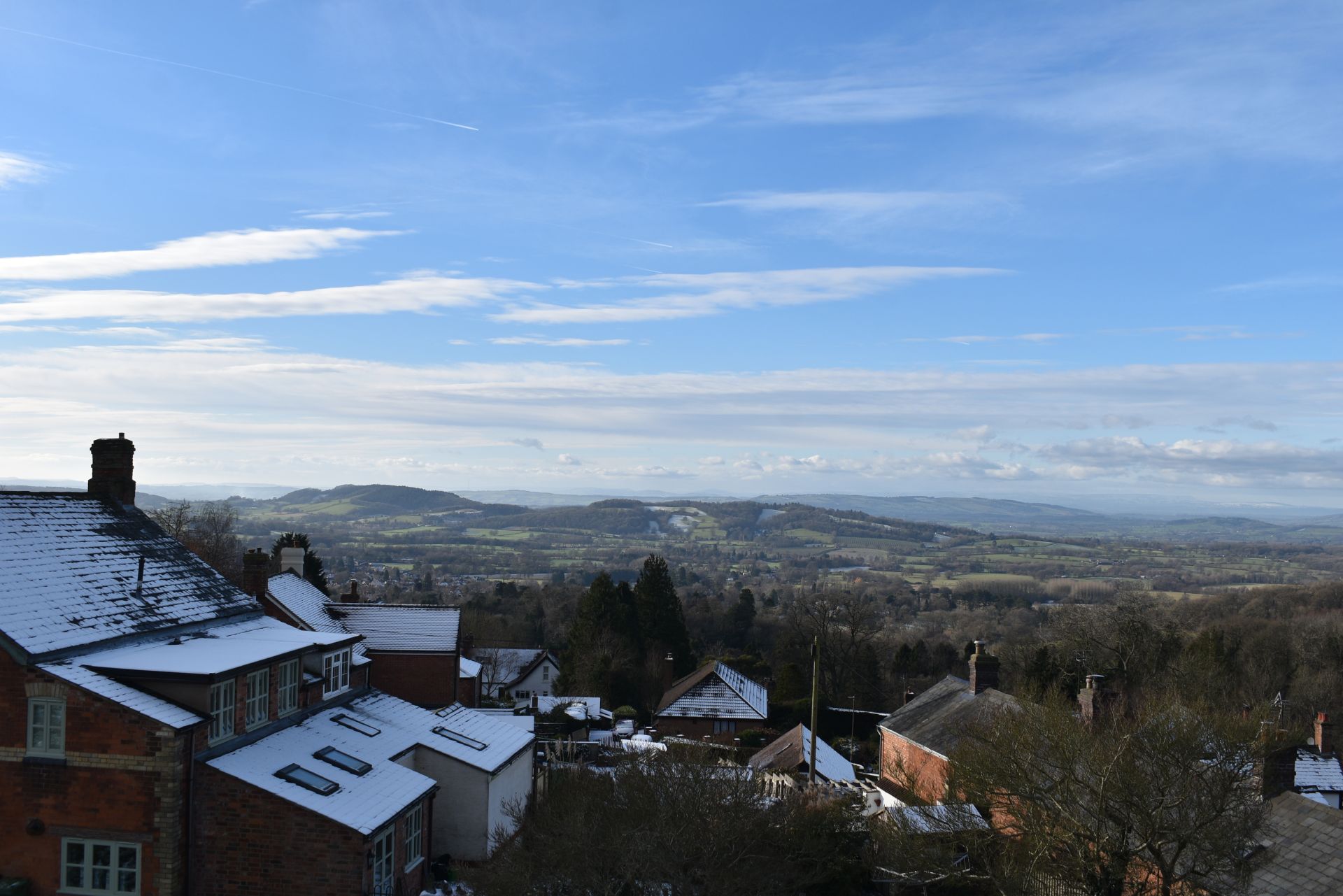 view towards black mountains