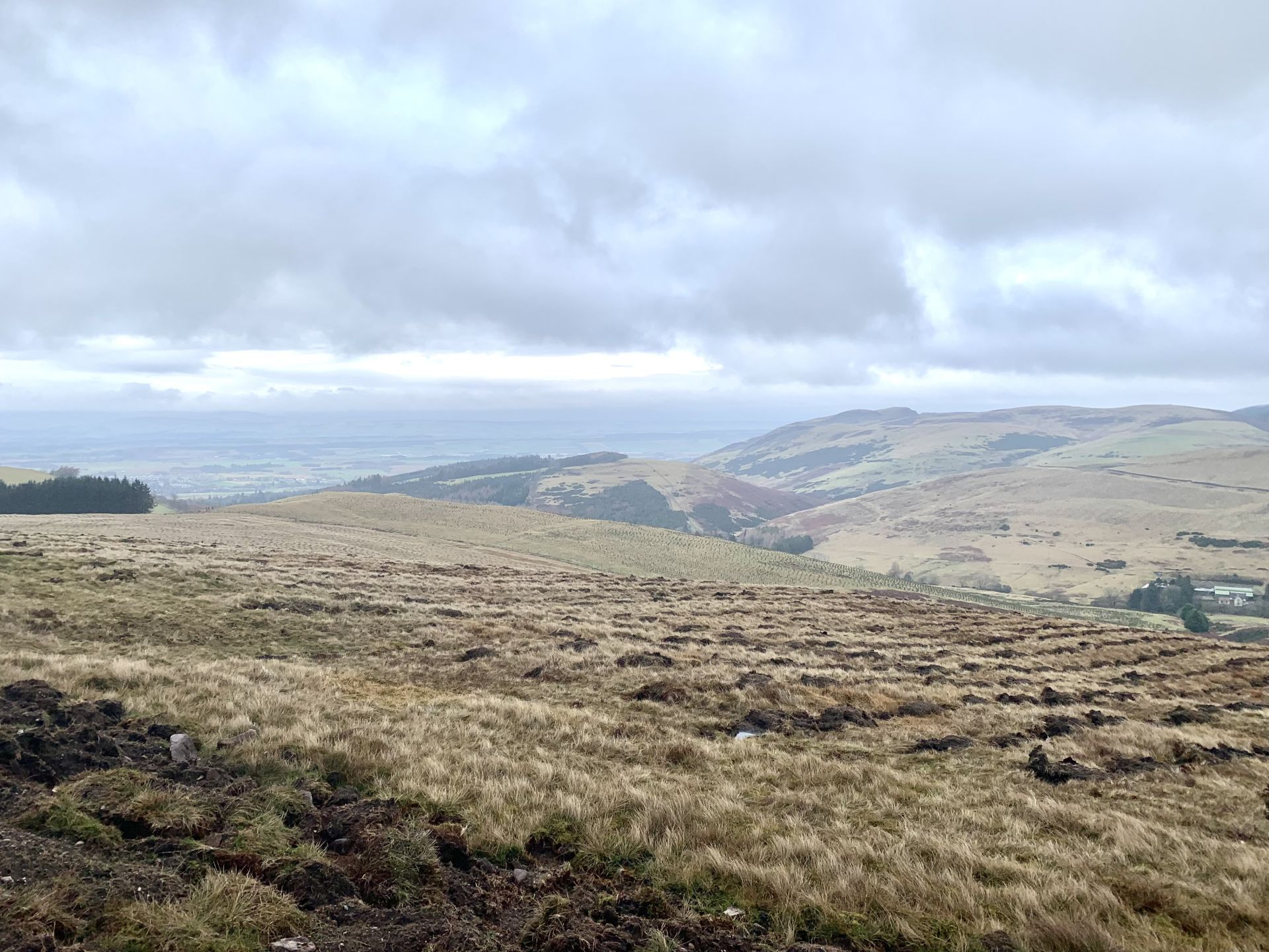 General view over the glen
