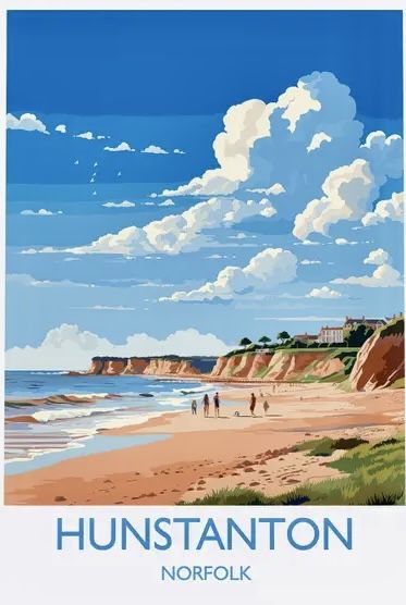 Hunstanton poster.