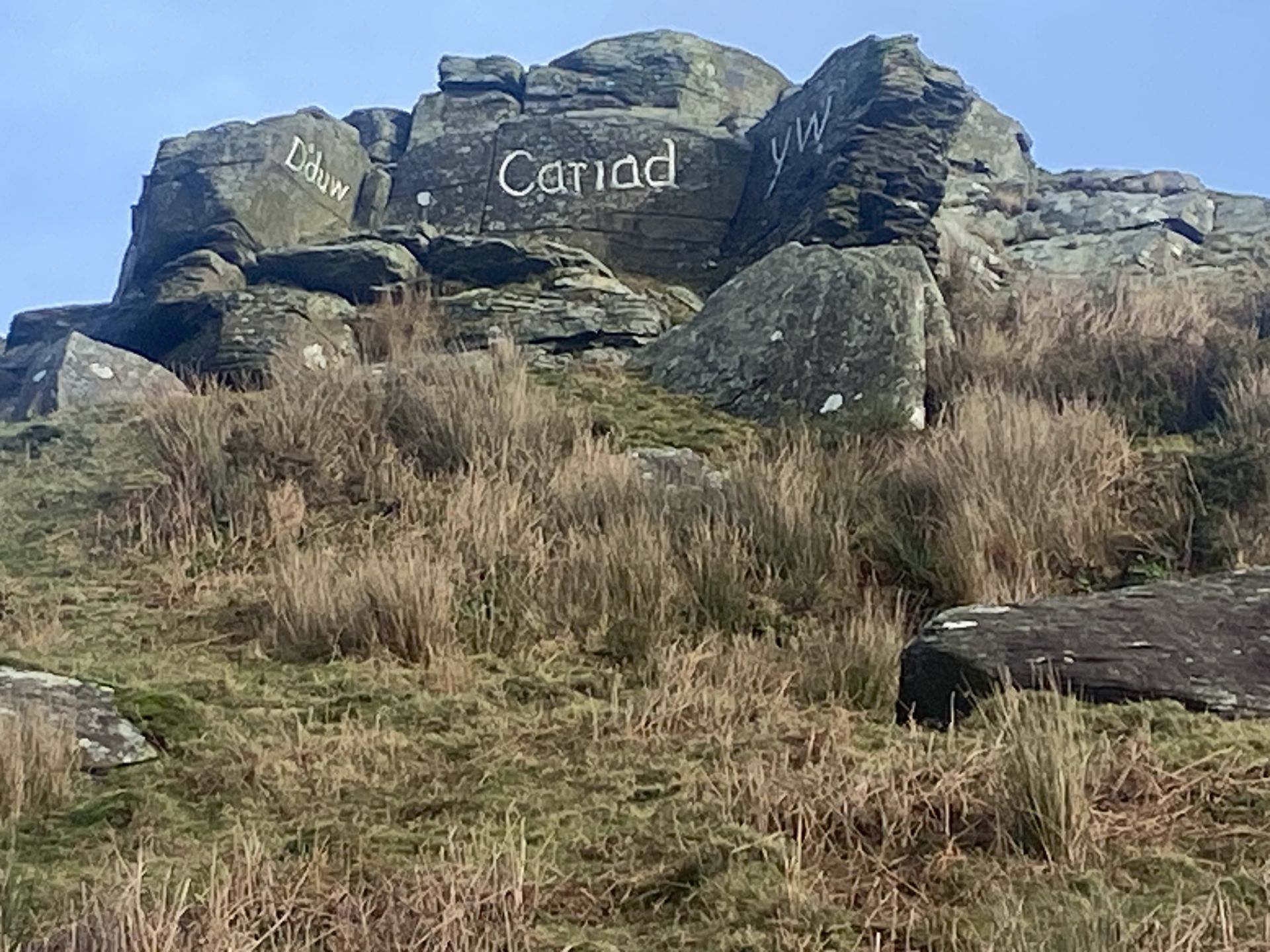 Cariad rocks