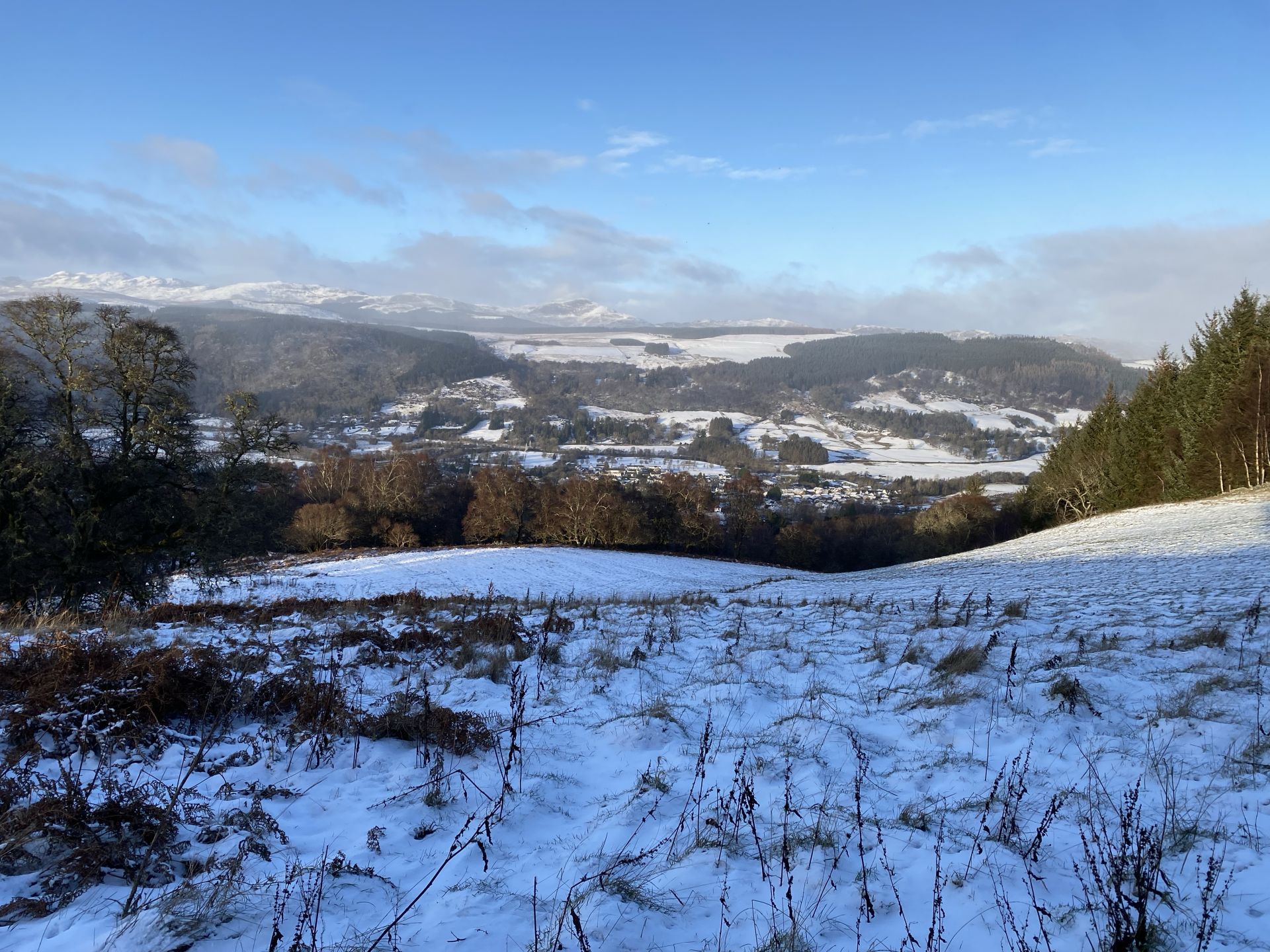 View over Aberfeldy