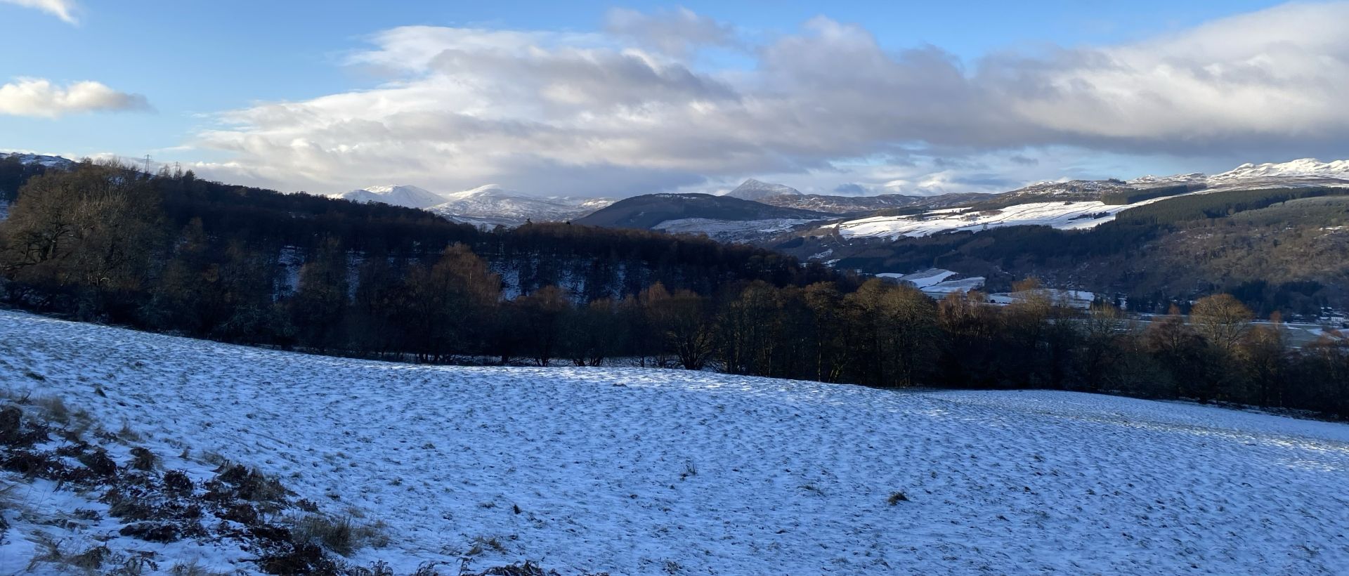 View over Aberfeldy