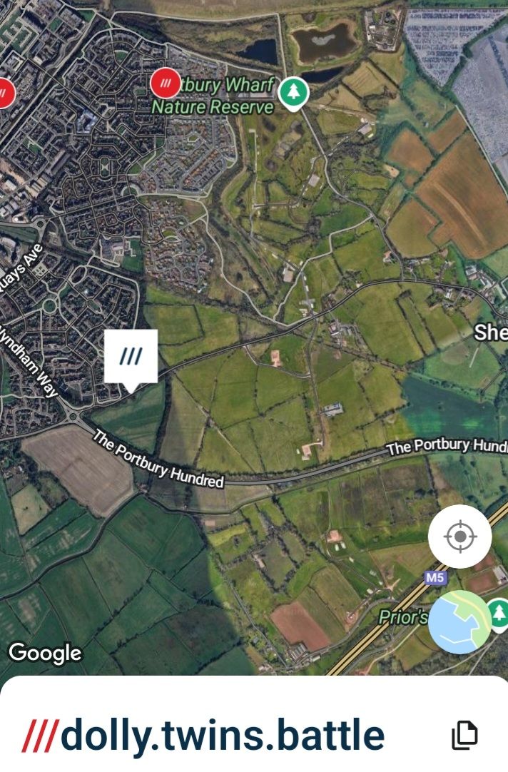 Alternative parking map