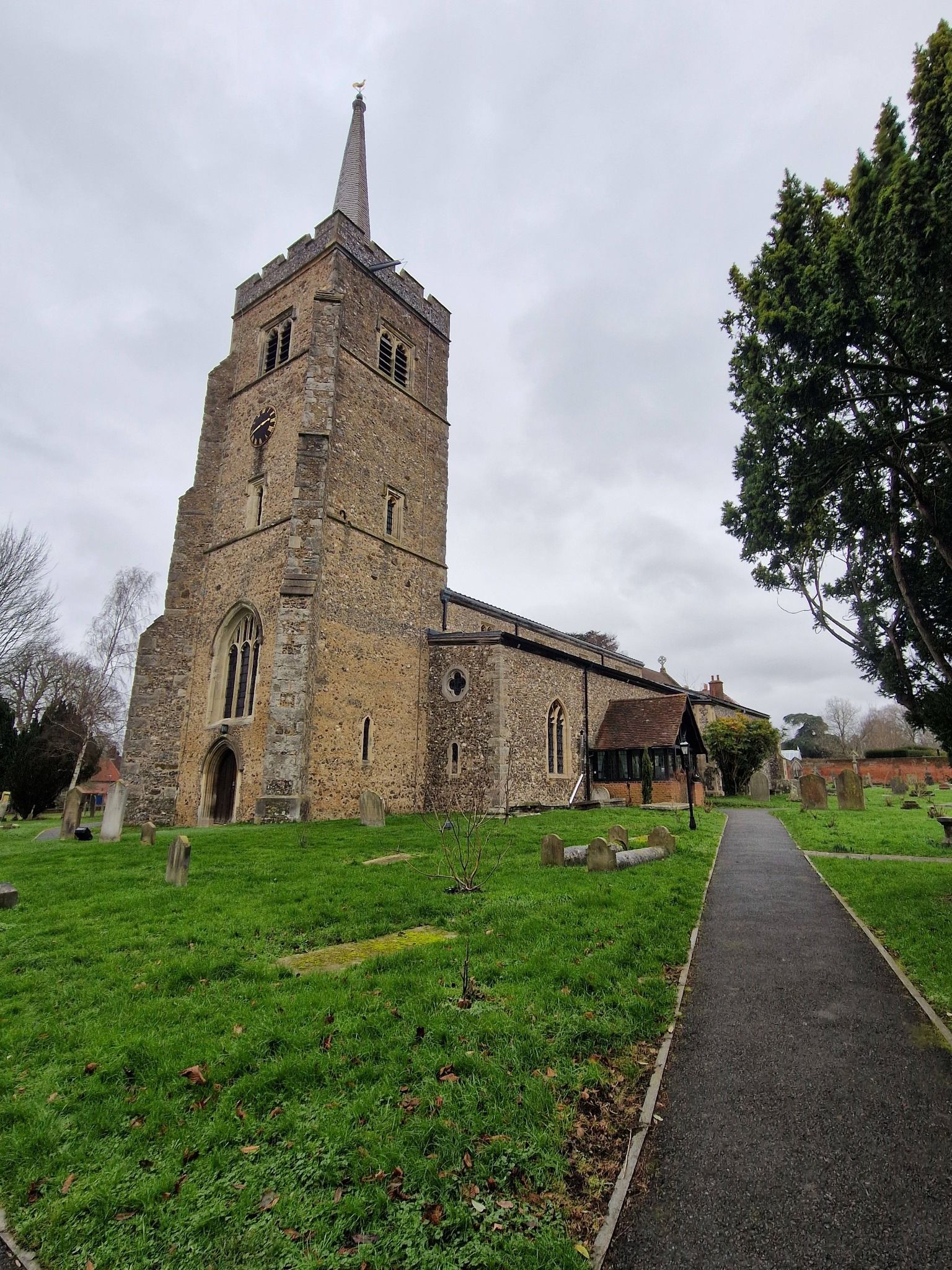 Aldenham village church