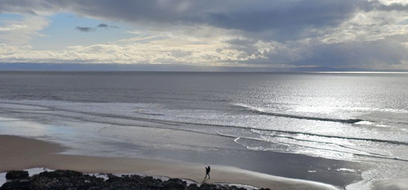 Looking across the Bristol Channel
