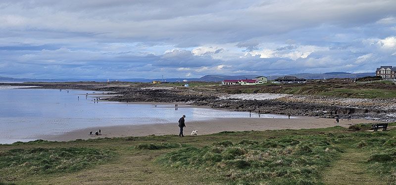 The Coast path at Porthcawl