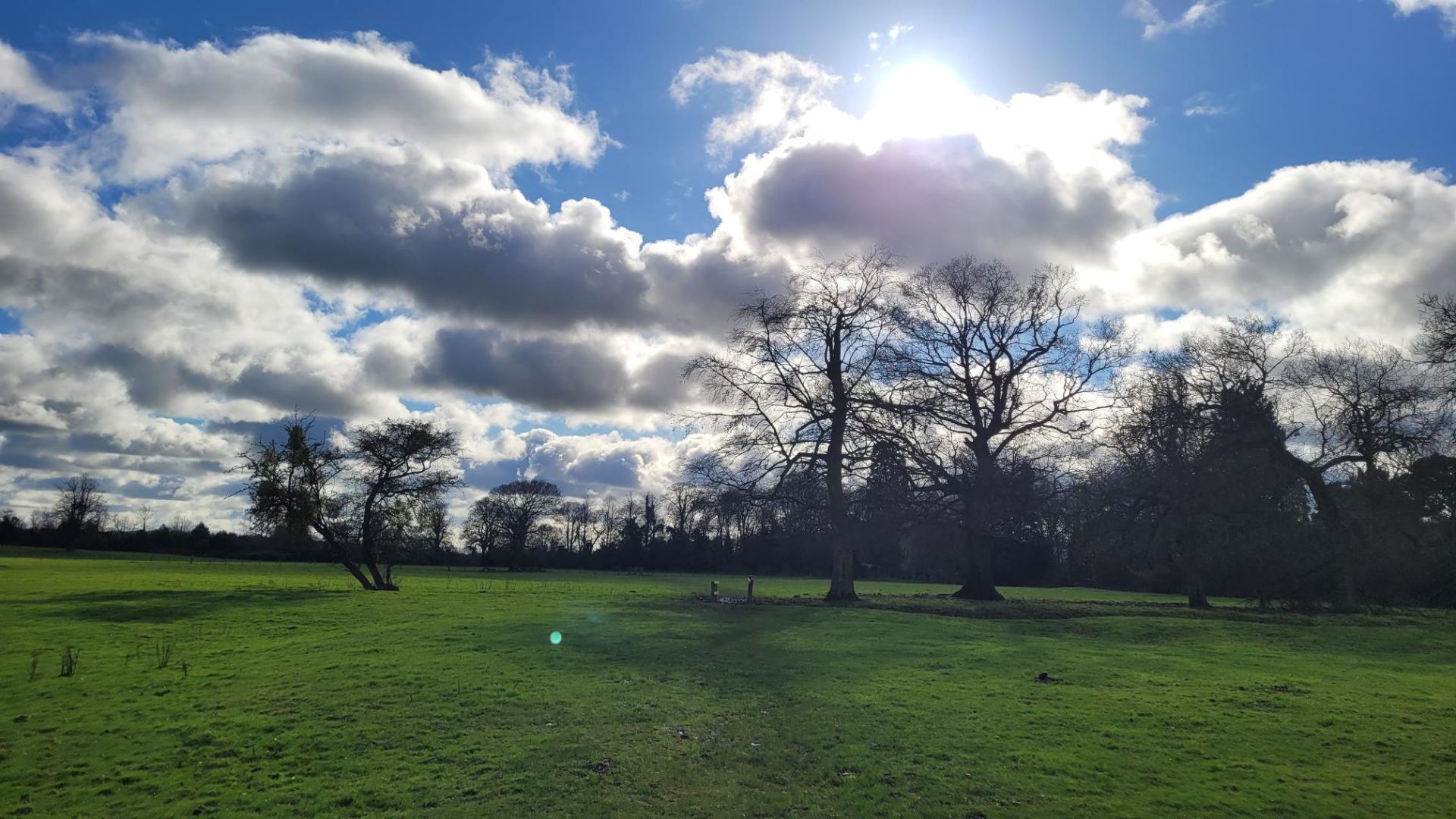 View out of Lockington