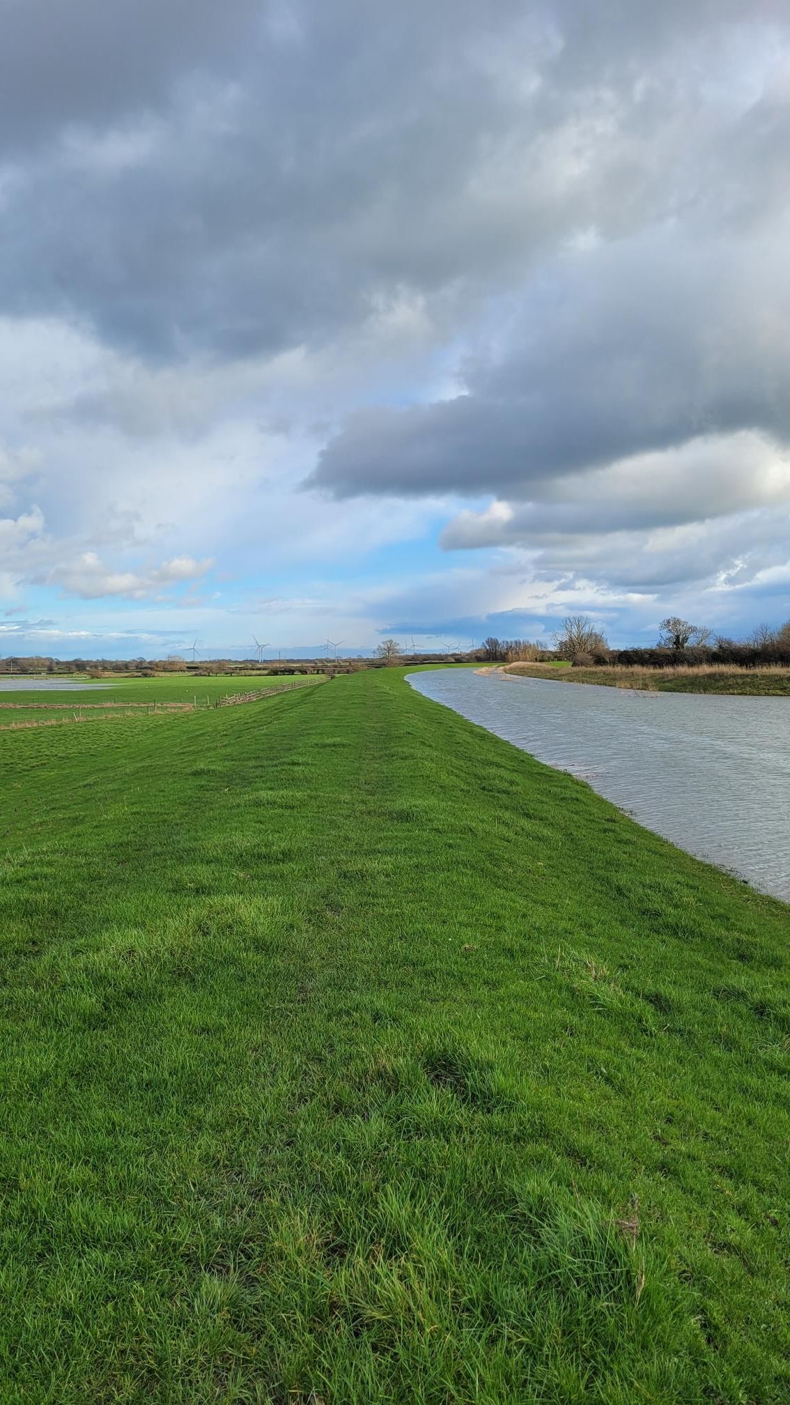 Along Catchwater Drain