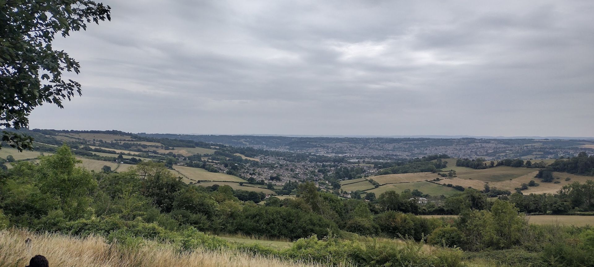 View from Prospet stile over Bath