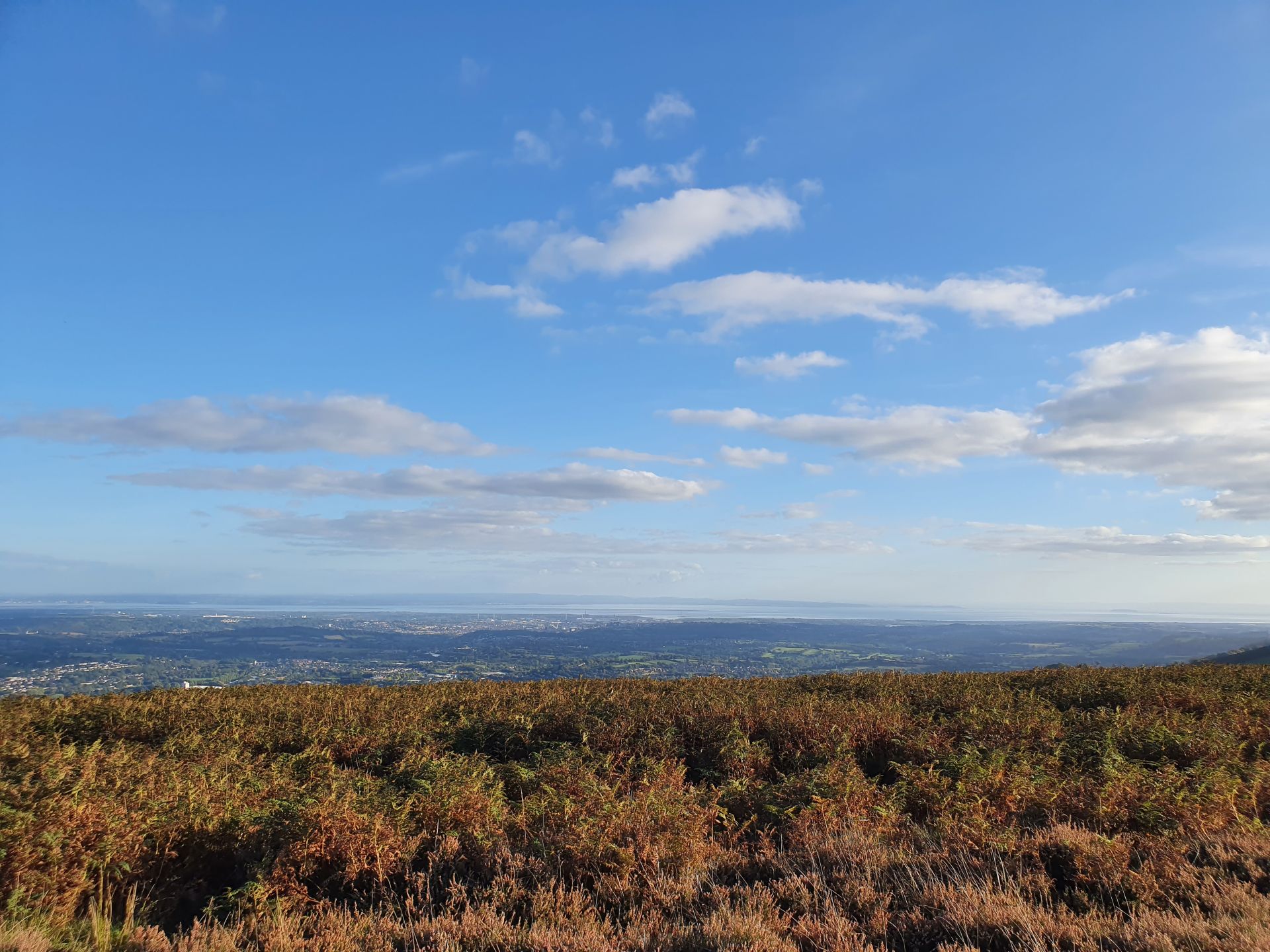 View over Bristol Channel