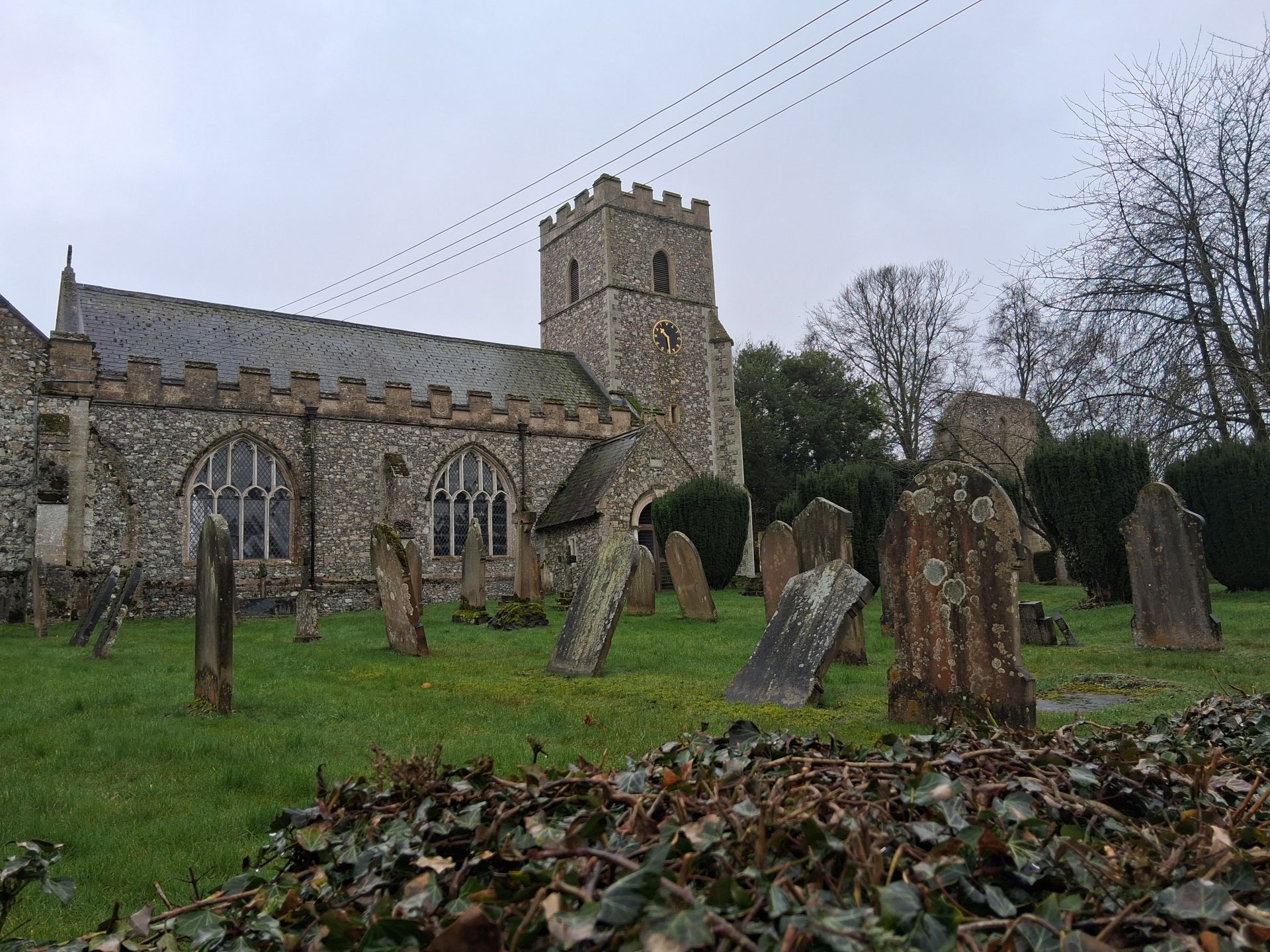 West Acre church