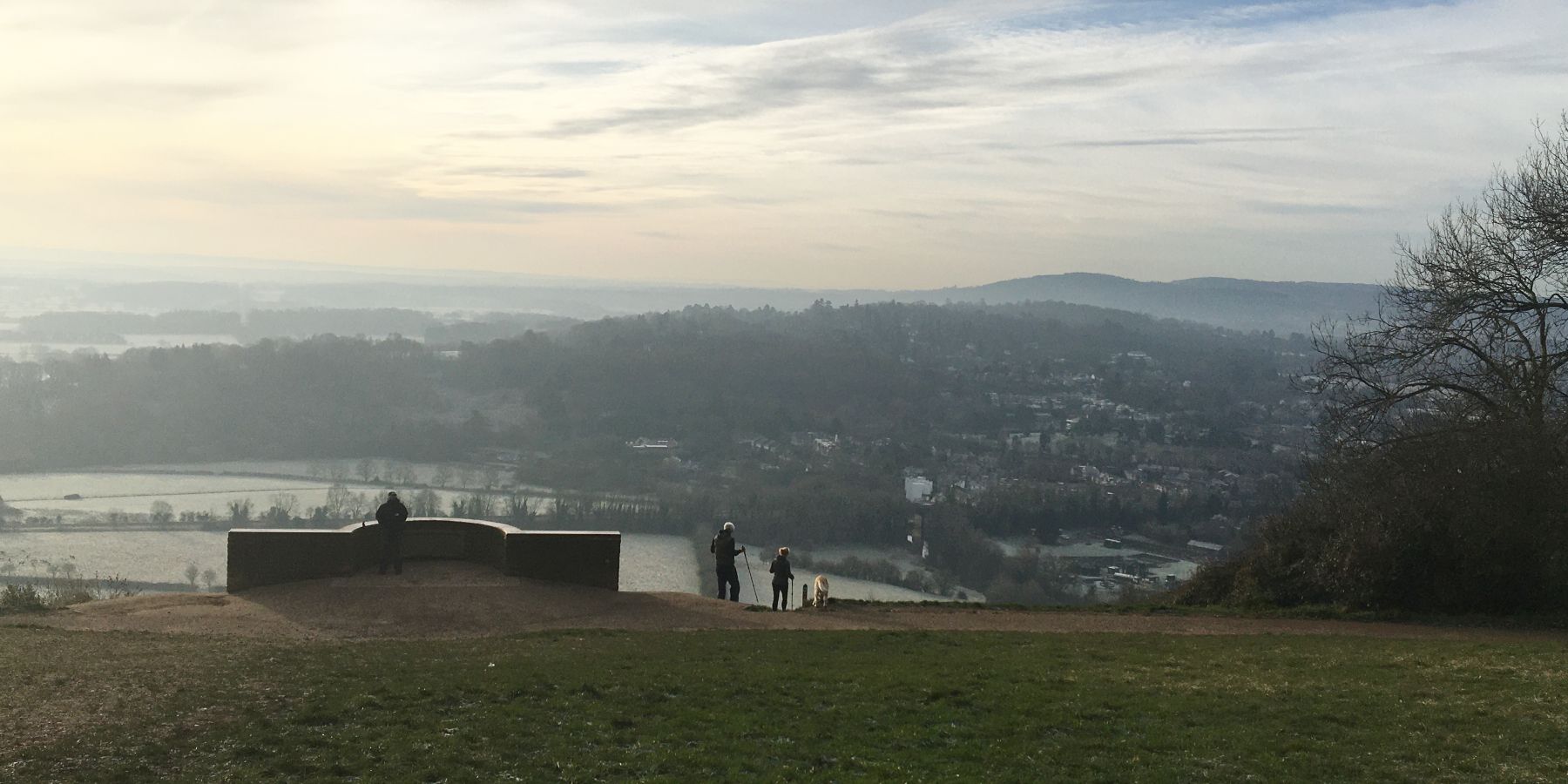 A view from Box Hill