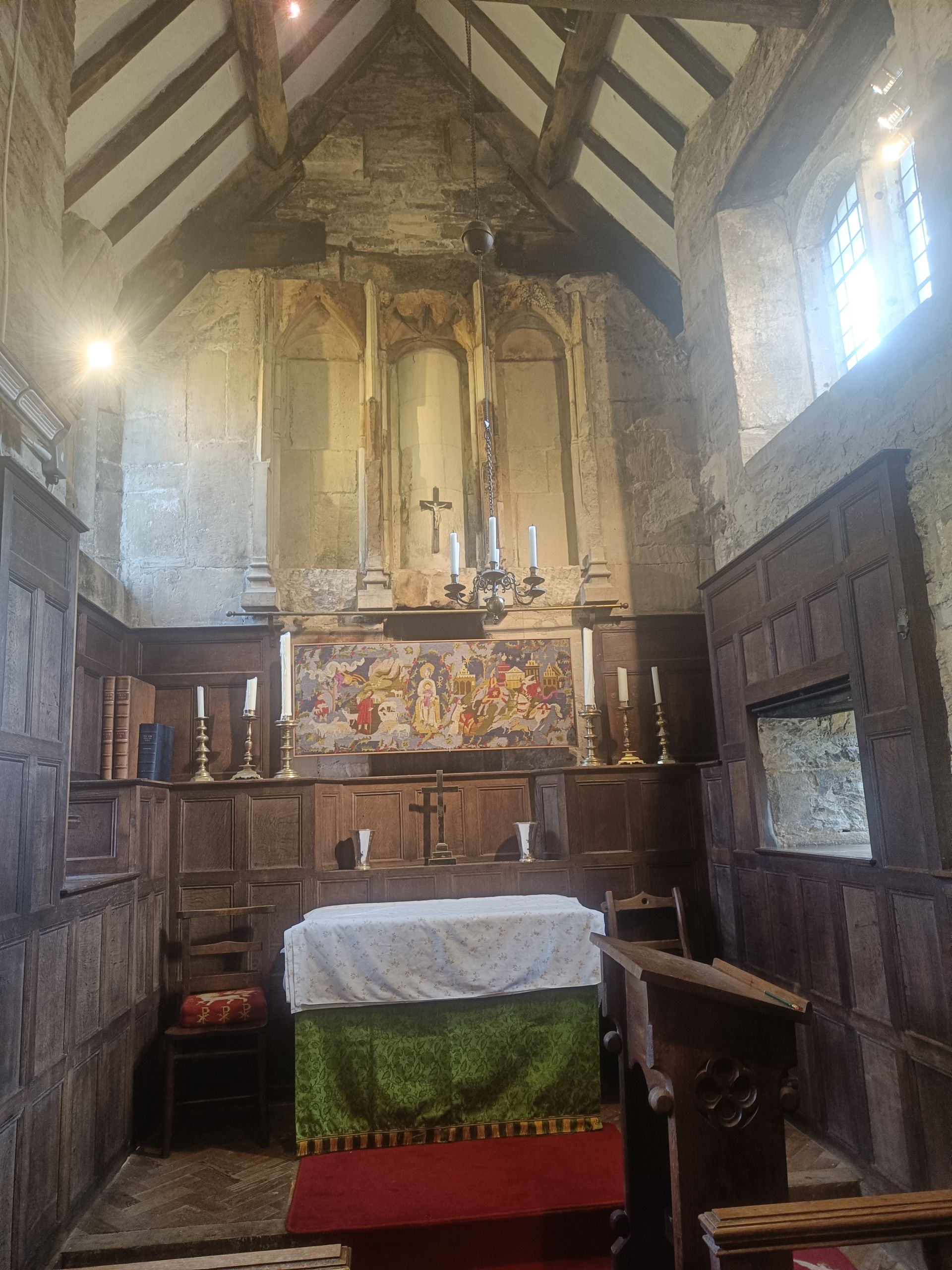 Chapel Plaister - interior
