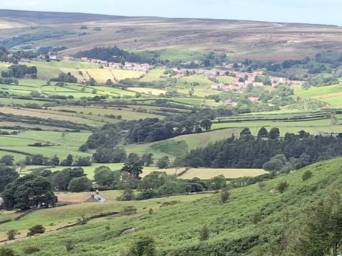 Views over Fryup Dale