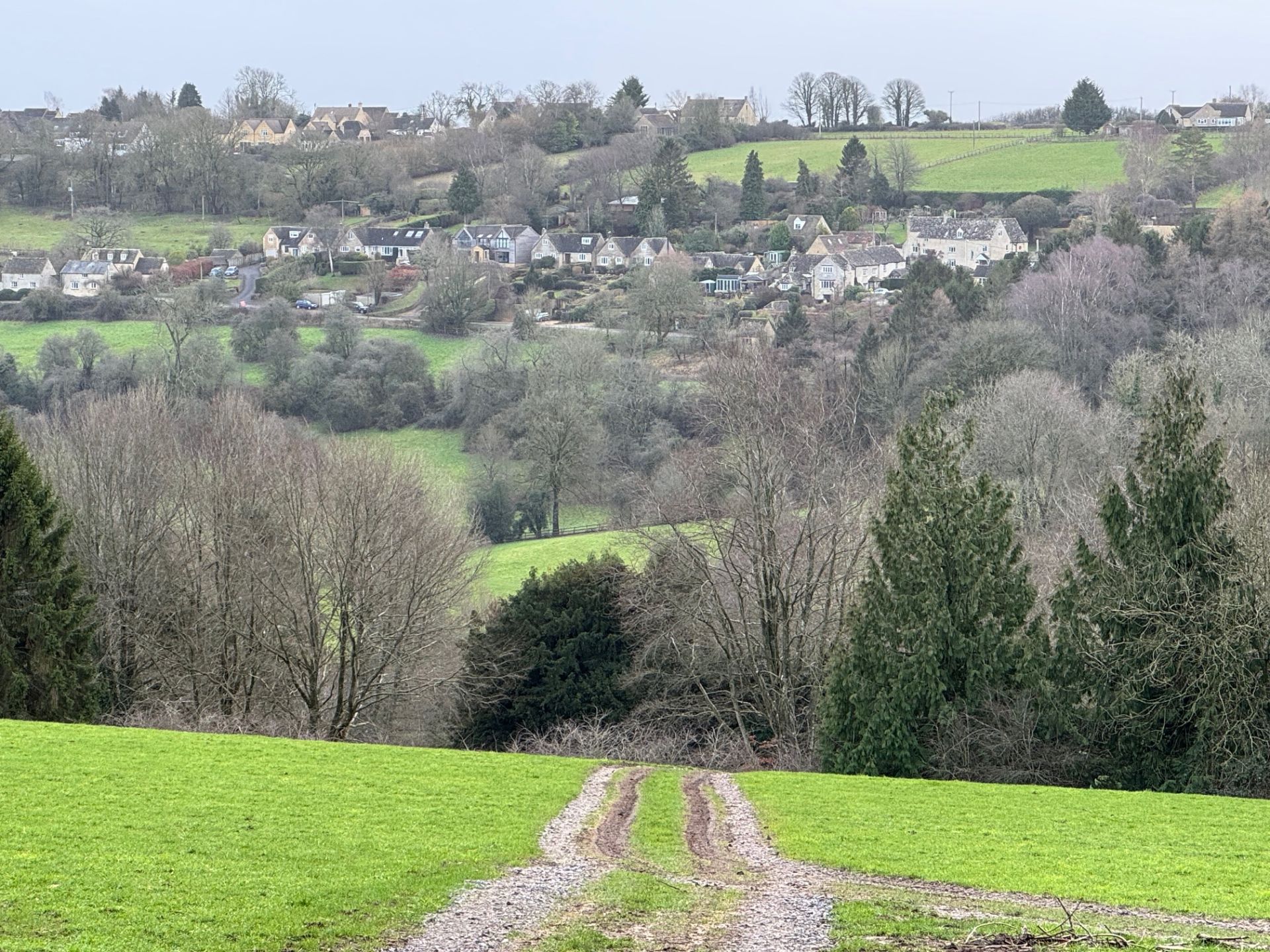 View towards Chedworth