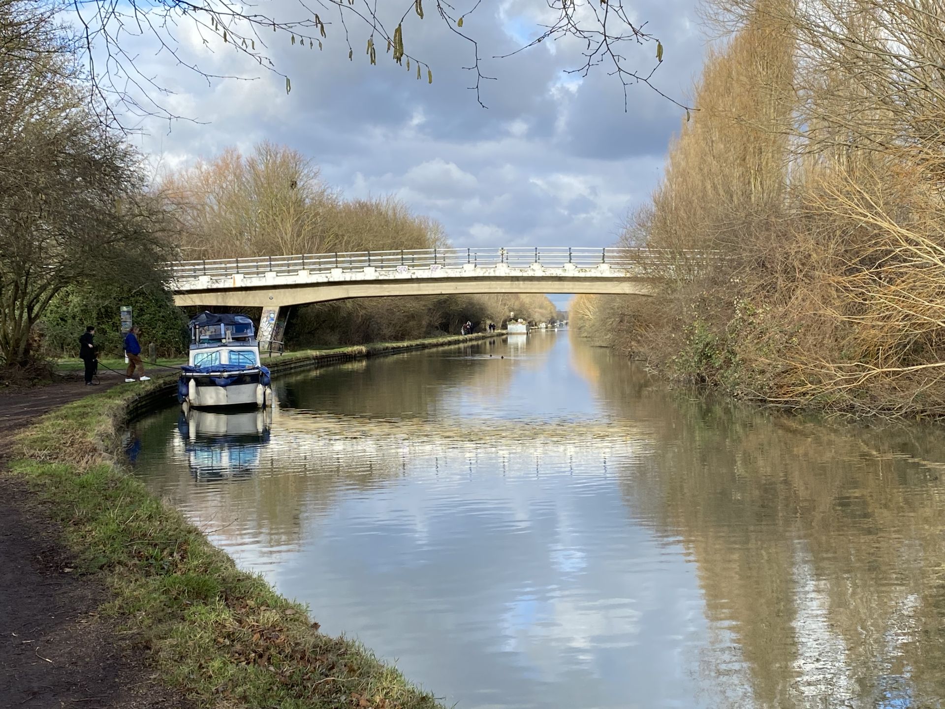 River Lee near to Waltham Cross