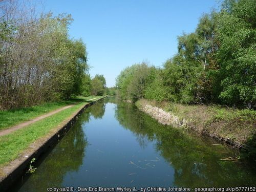 Wyrley and Essington Canal, copyright Christine Johnstone, used under Creative Commons licence v2.0