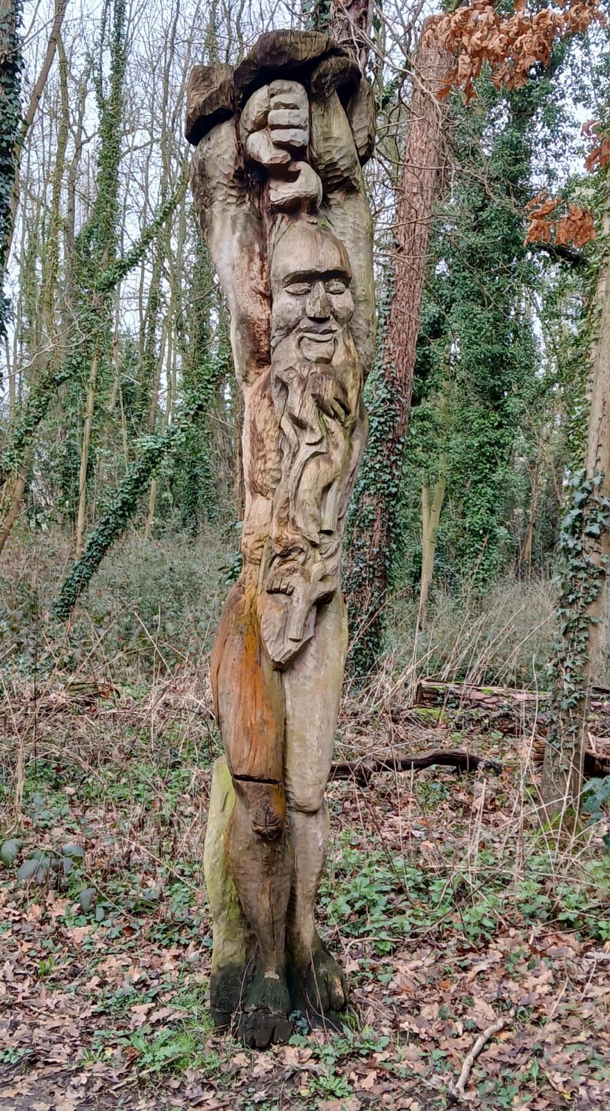 Tree carving