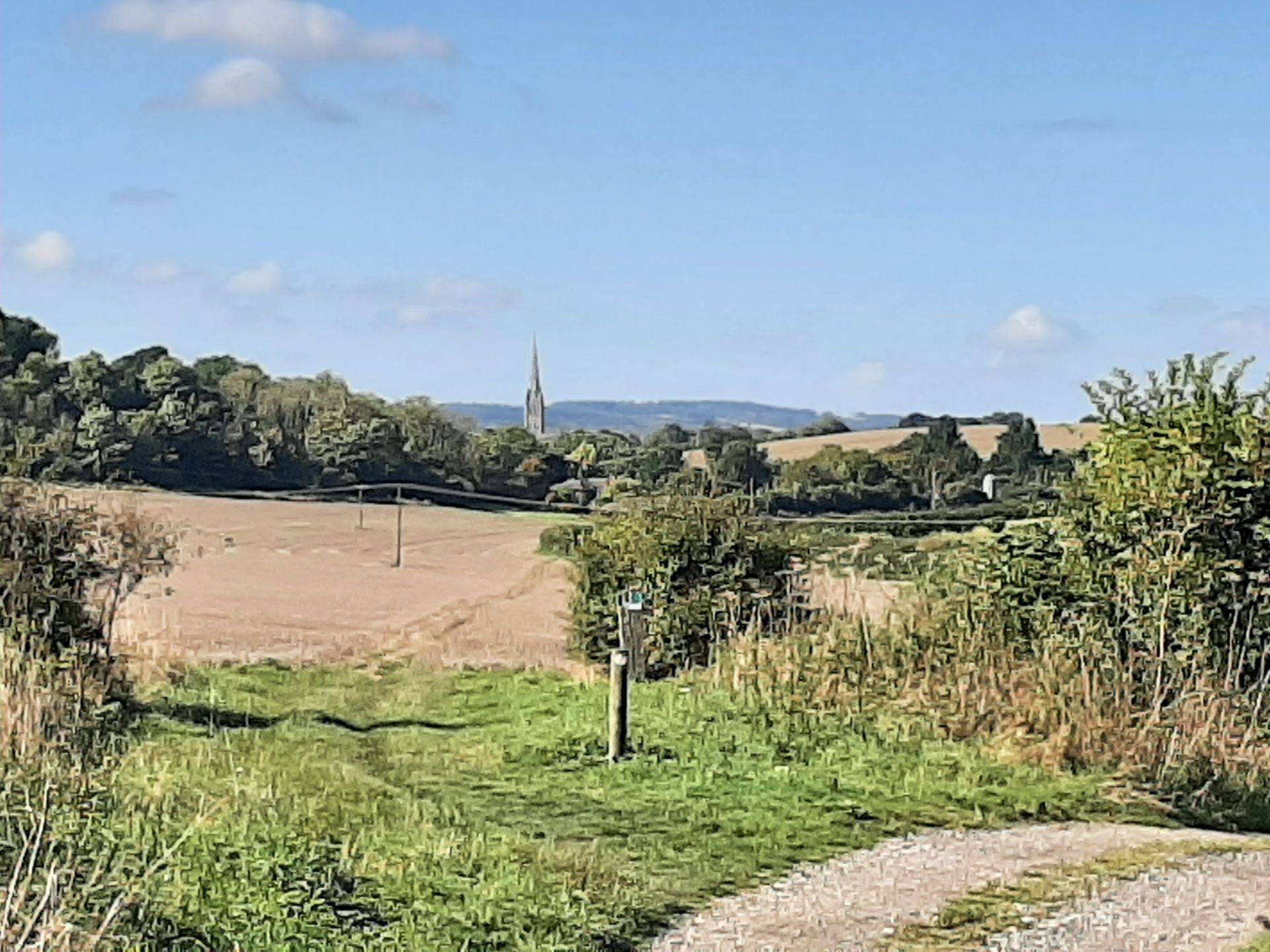 On the way to Salisbury