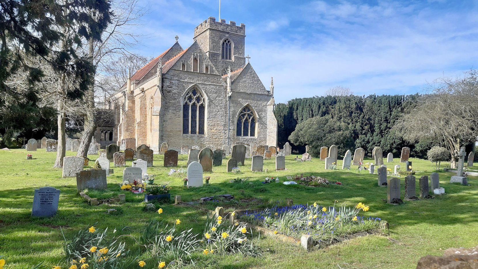 Church Milton Keynes village