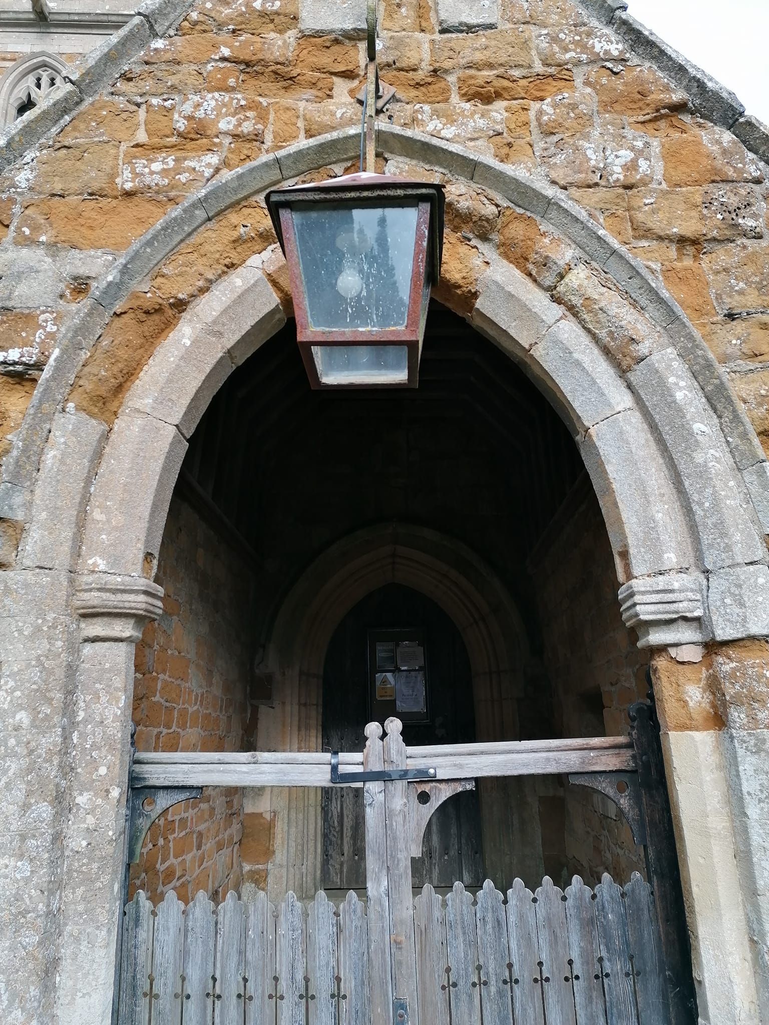 Lowesby Church Porch