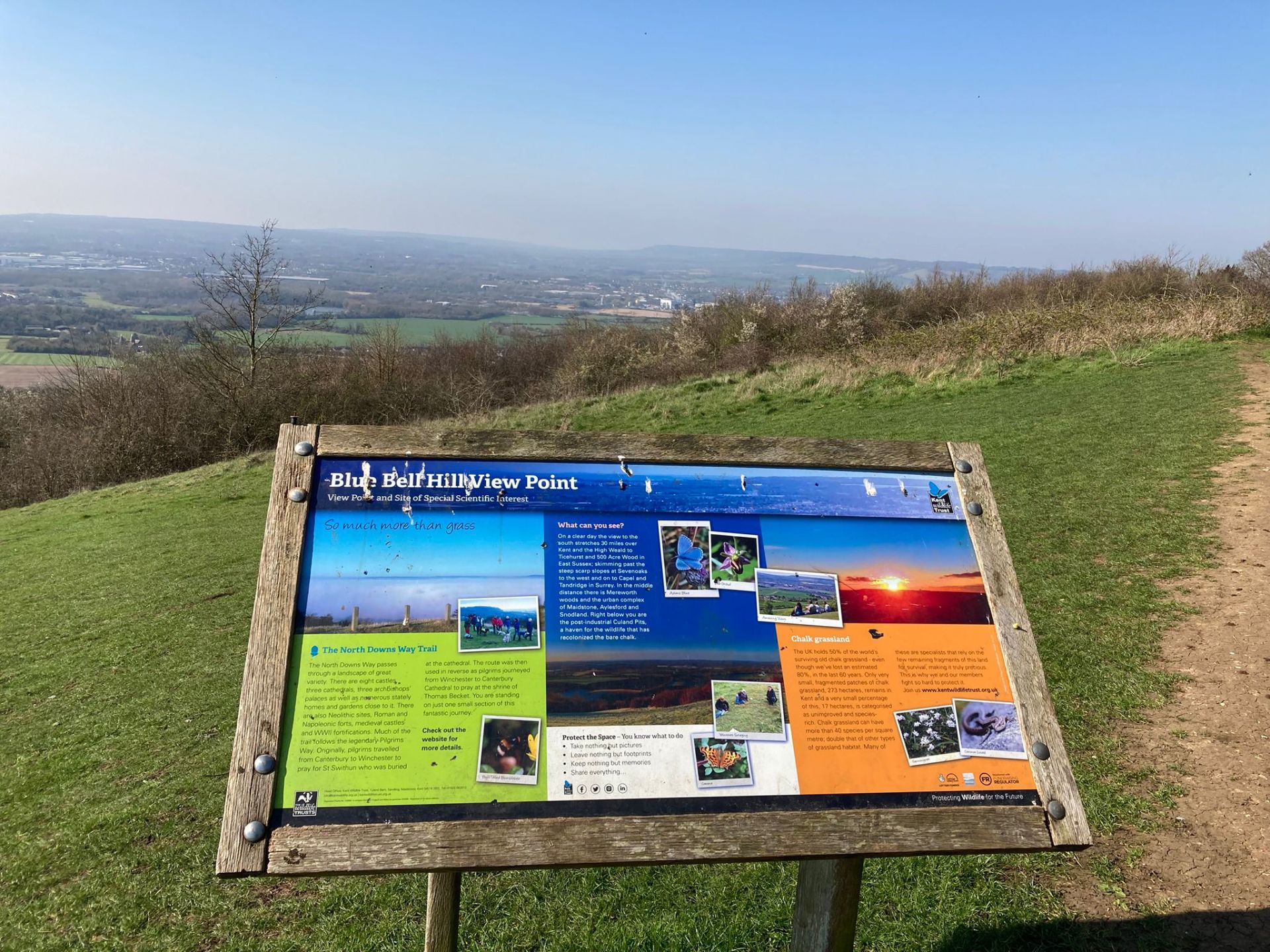 Blue Bell Hill Viewpoint