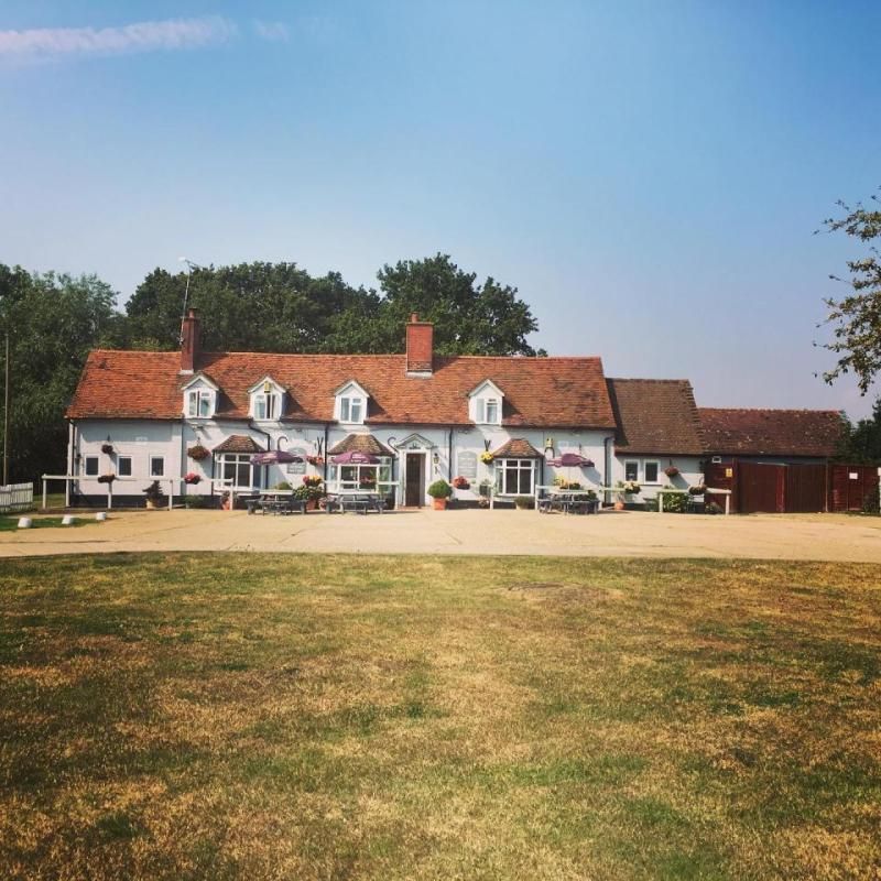 Our lunch stop, The Bell Inn, Tolleshant Major