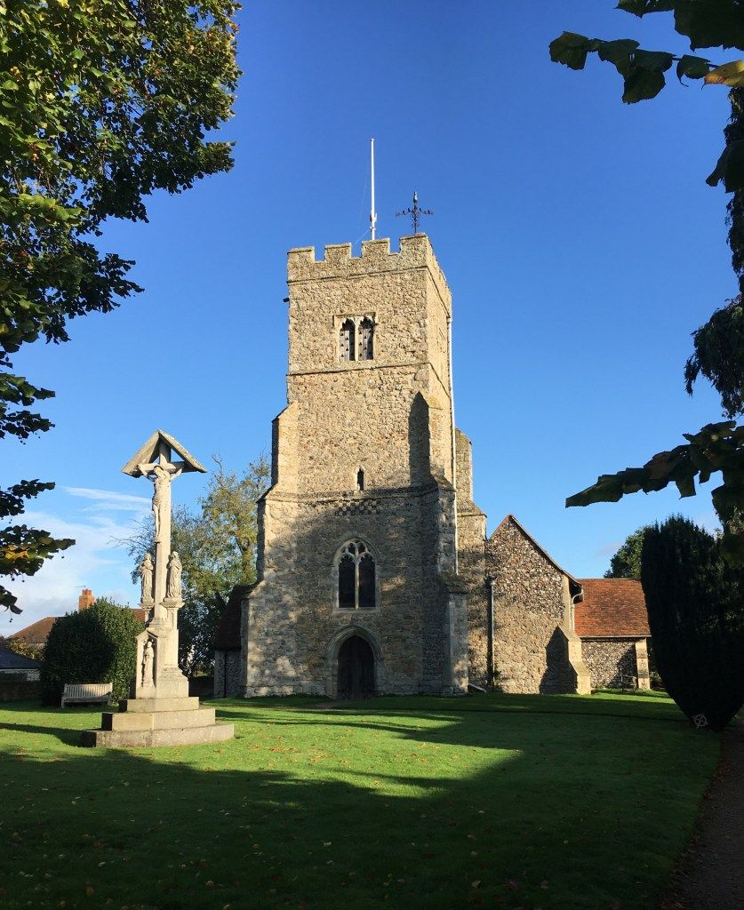We start from here, St Peter’s Churchyard, Goldhanger