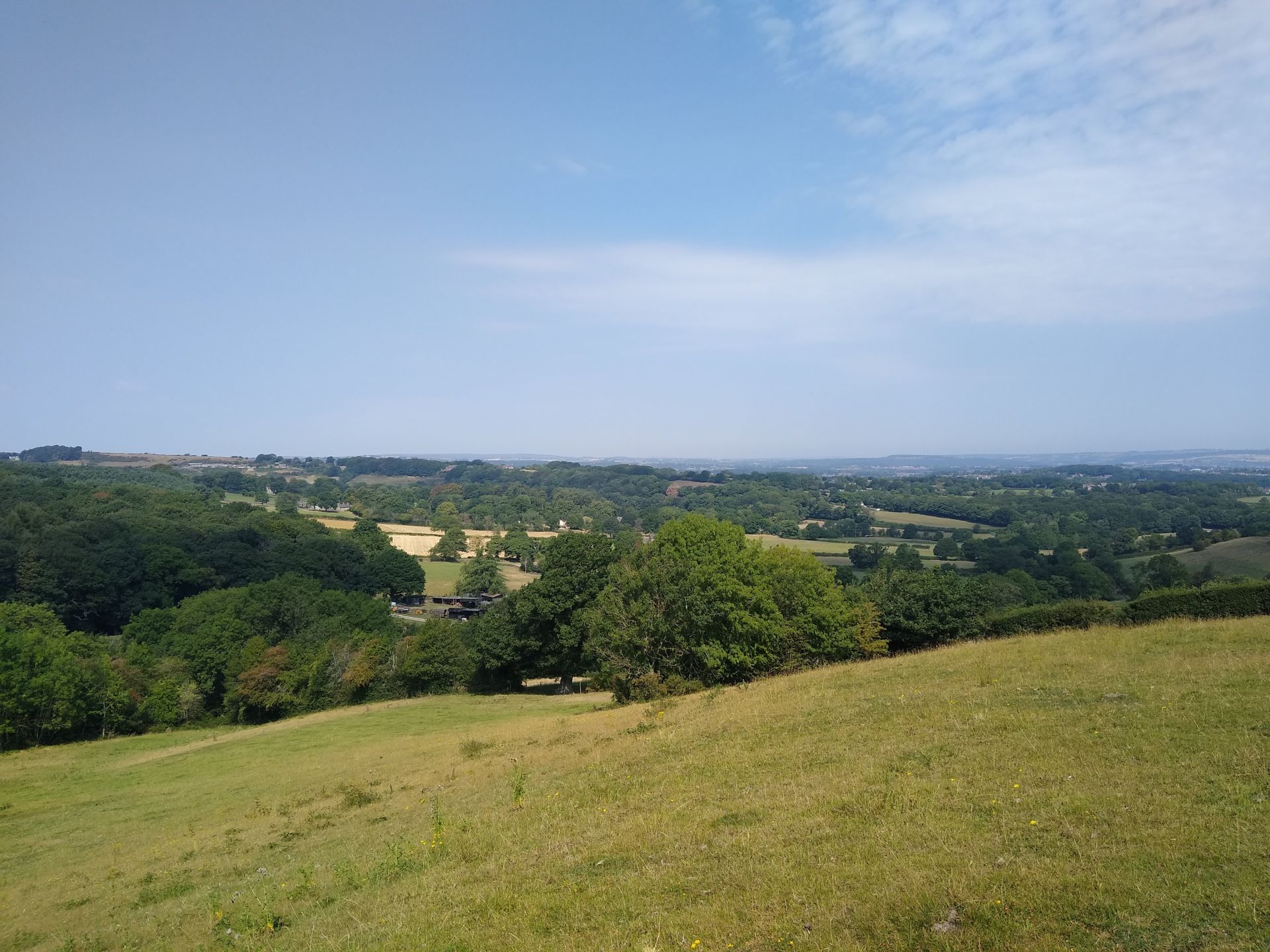View of the countryside