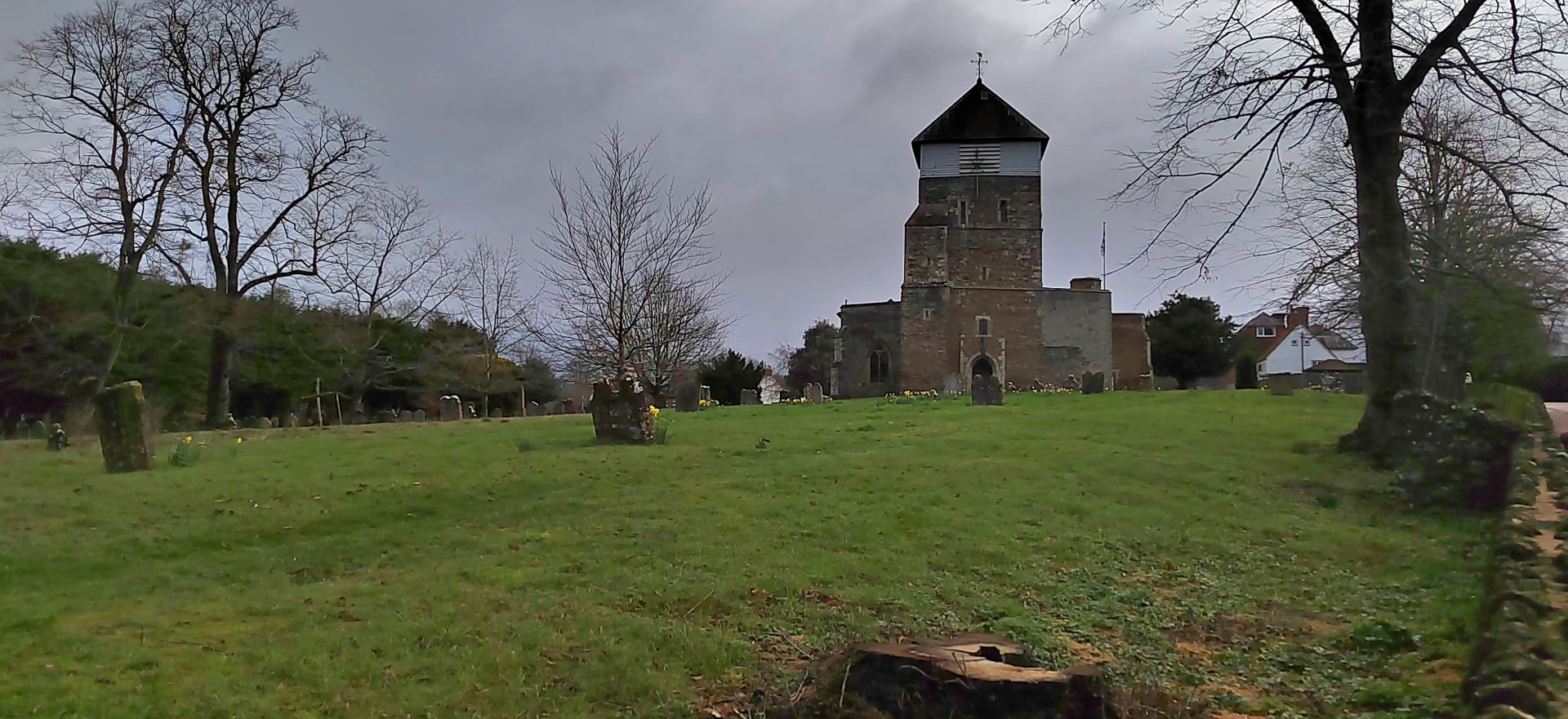 Marden Church near to meeting point