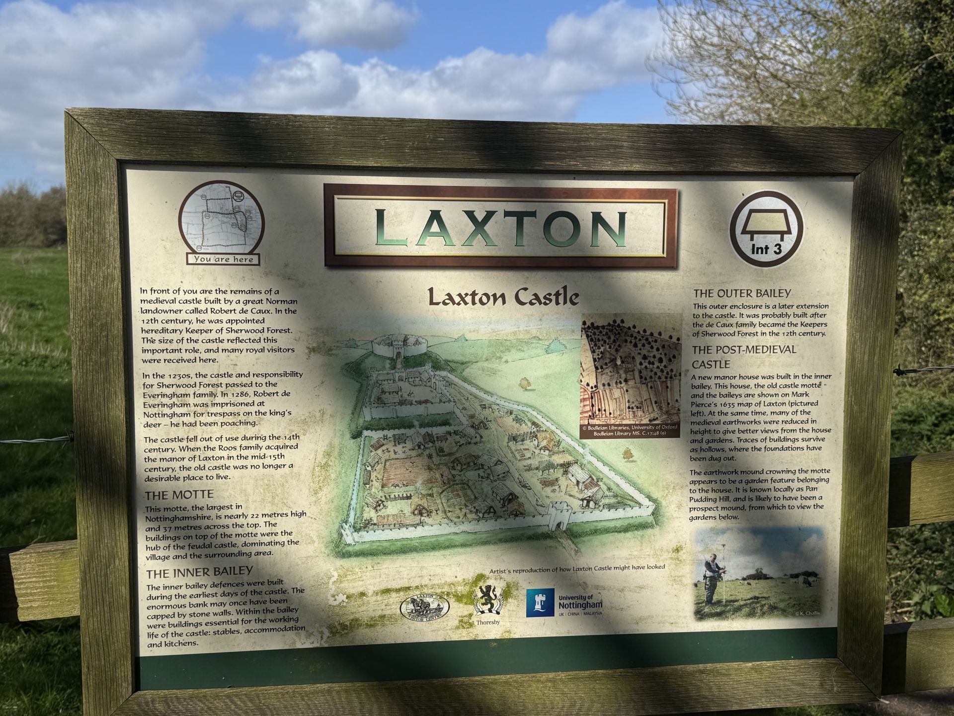 OldCastle remains at Laxton