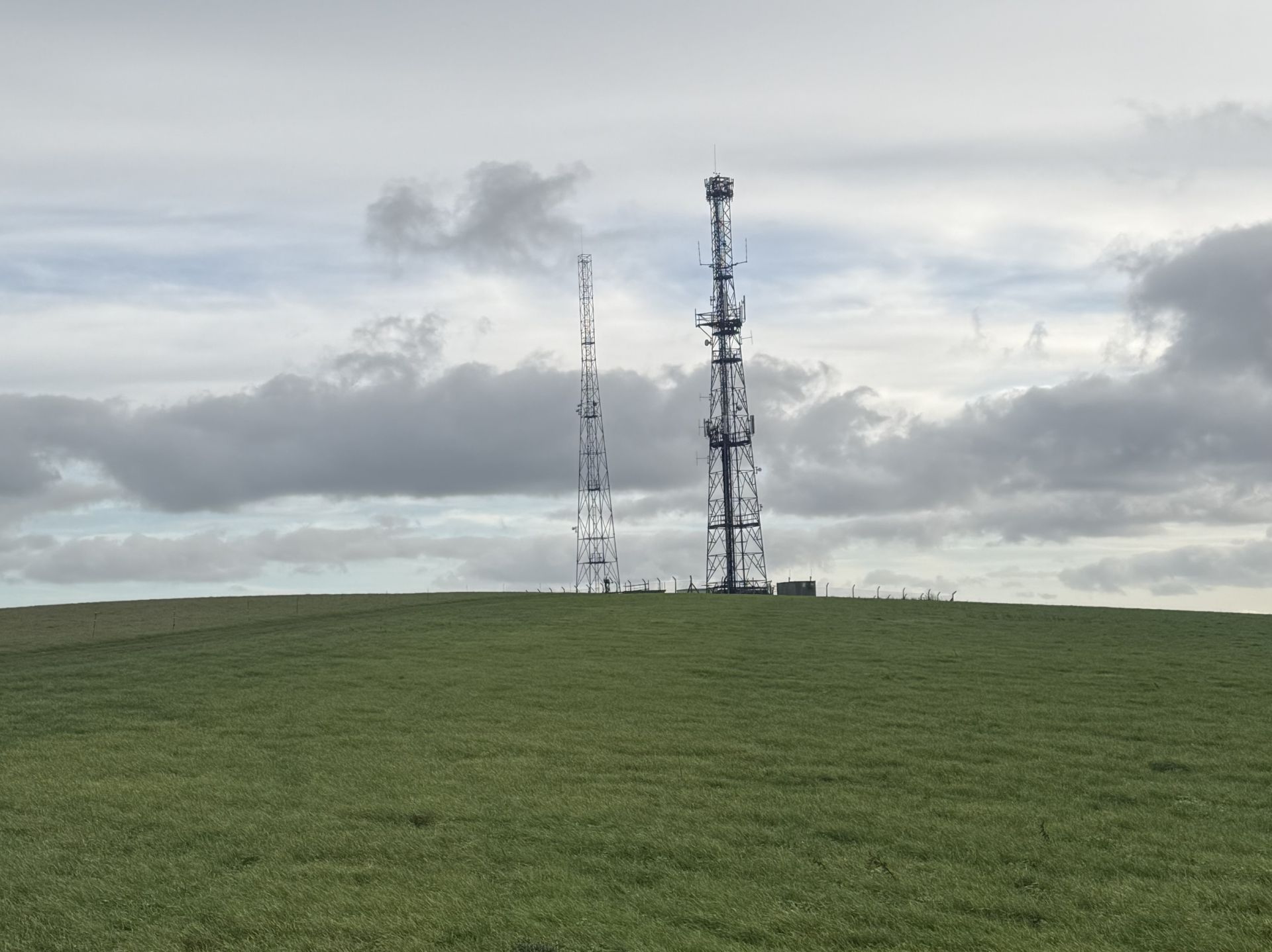 Masts on Beddingham Hill