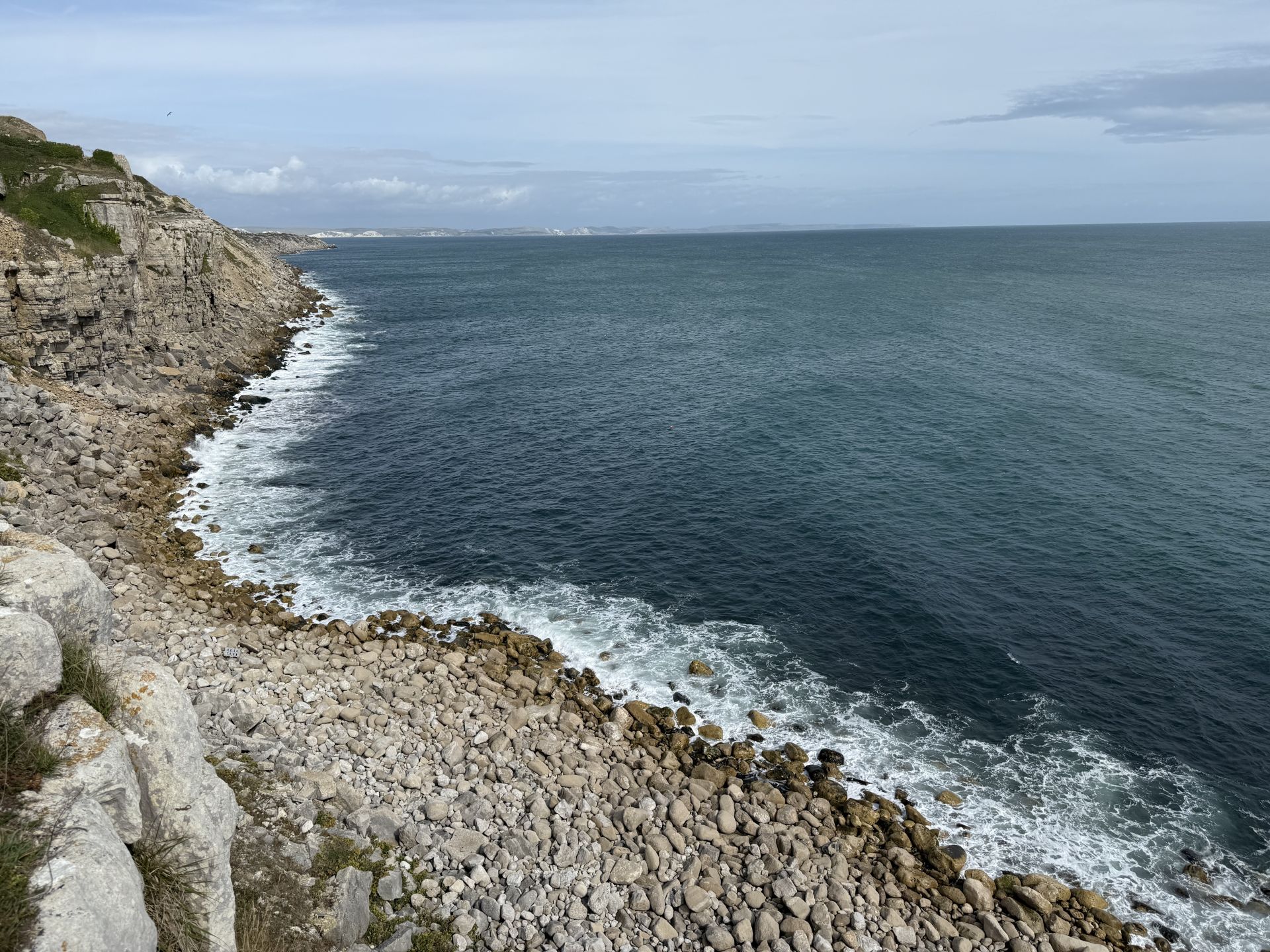 View from the Isle of Portland