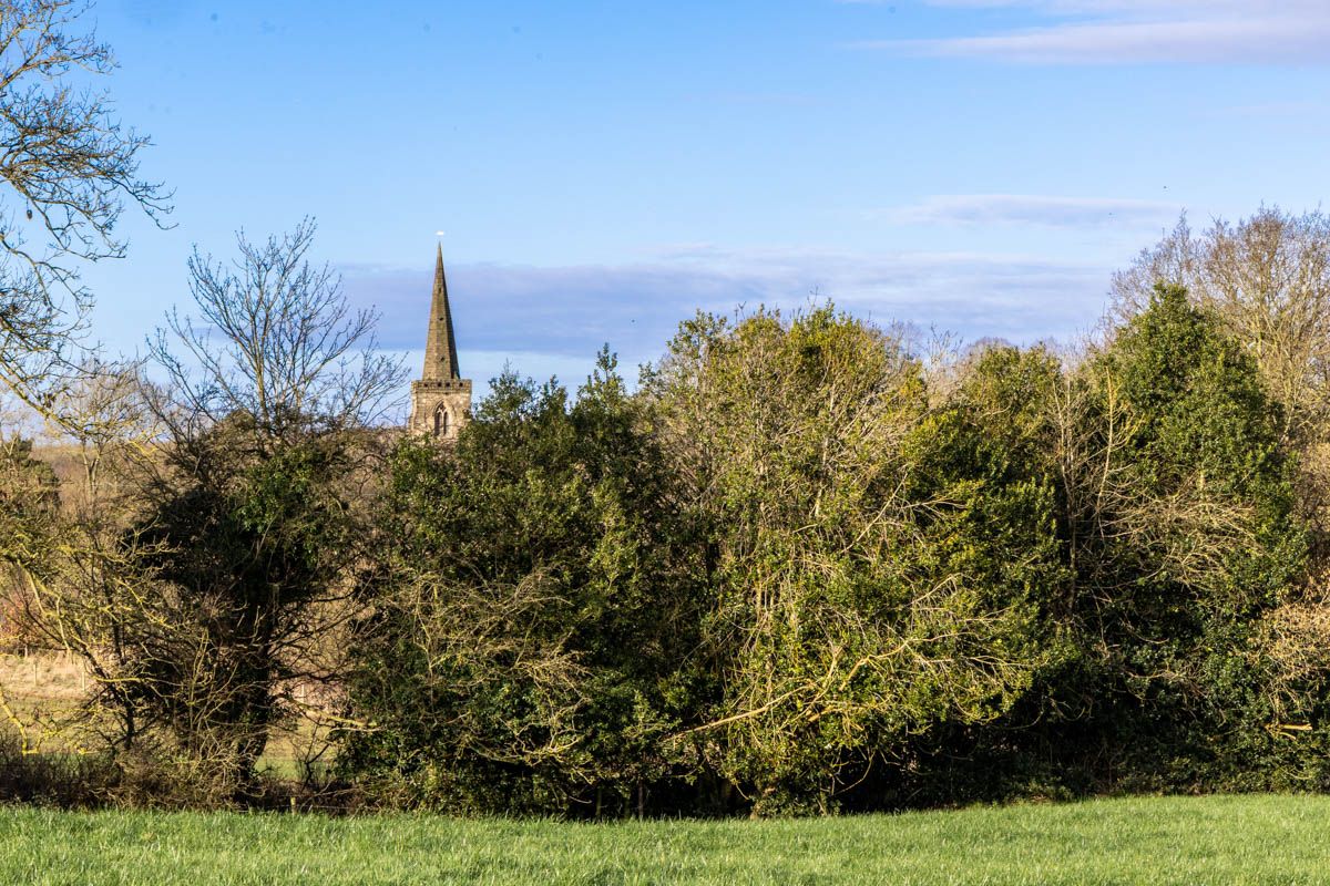Spire of St Deny's Church, Ibstock