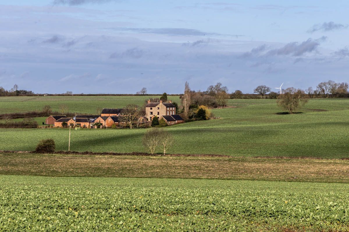 Farmhouse outside Nailstone