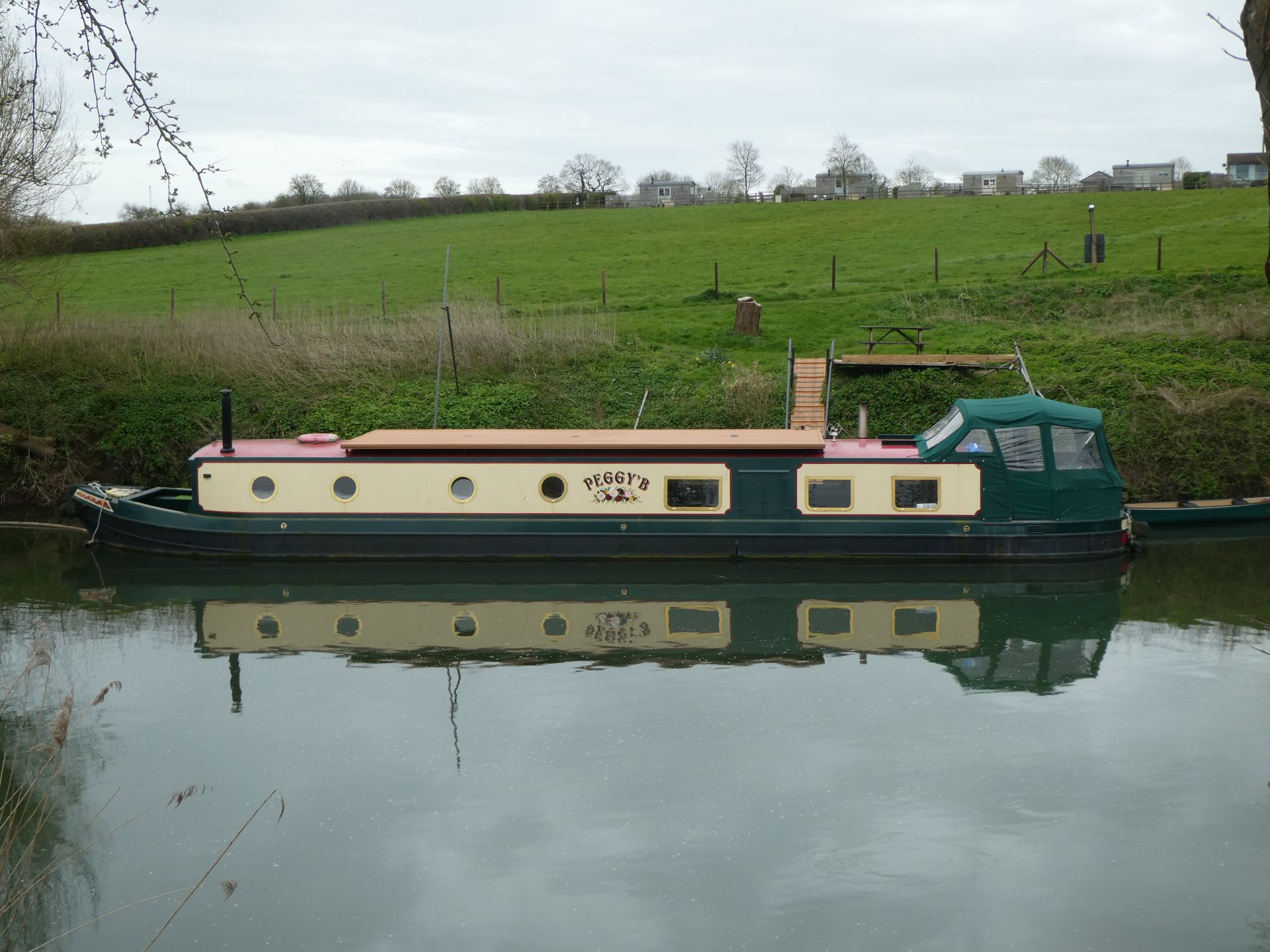 Boat on River Avon