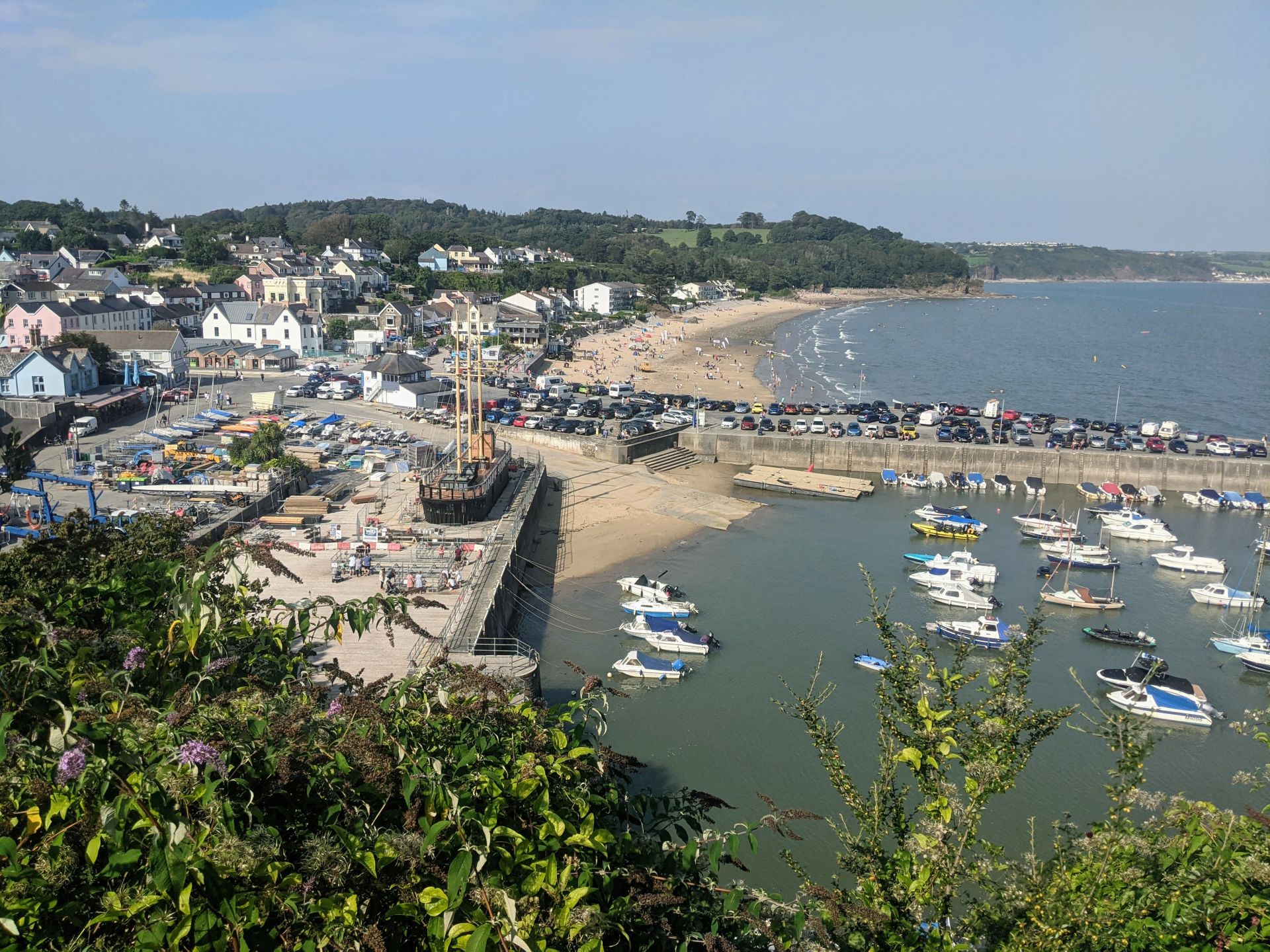 Saundersfoot harbour