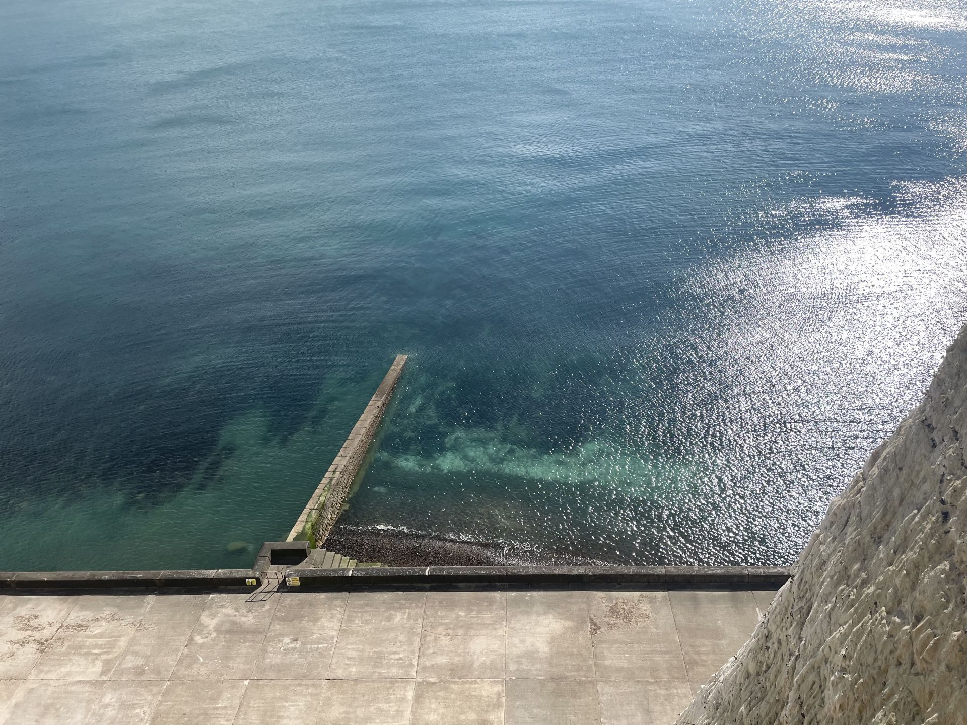From the cliffs at Peacehaven