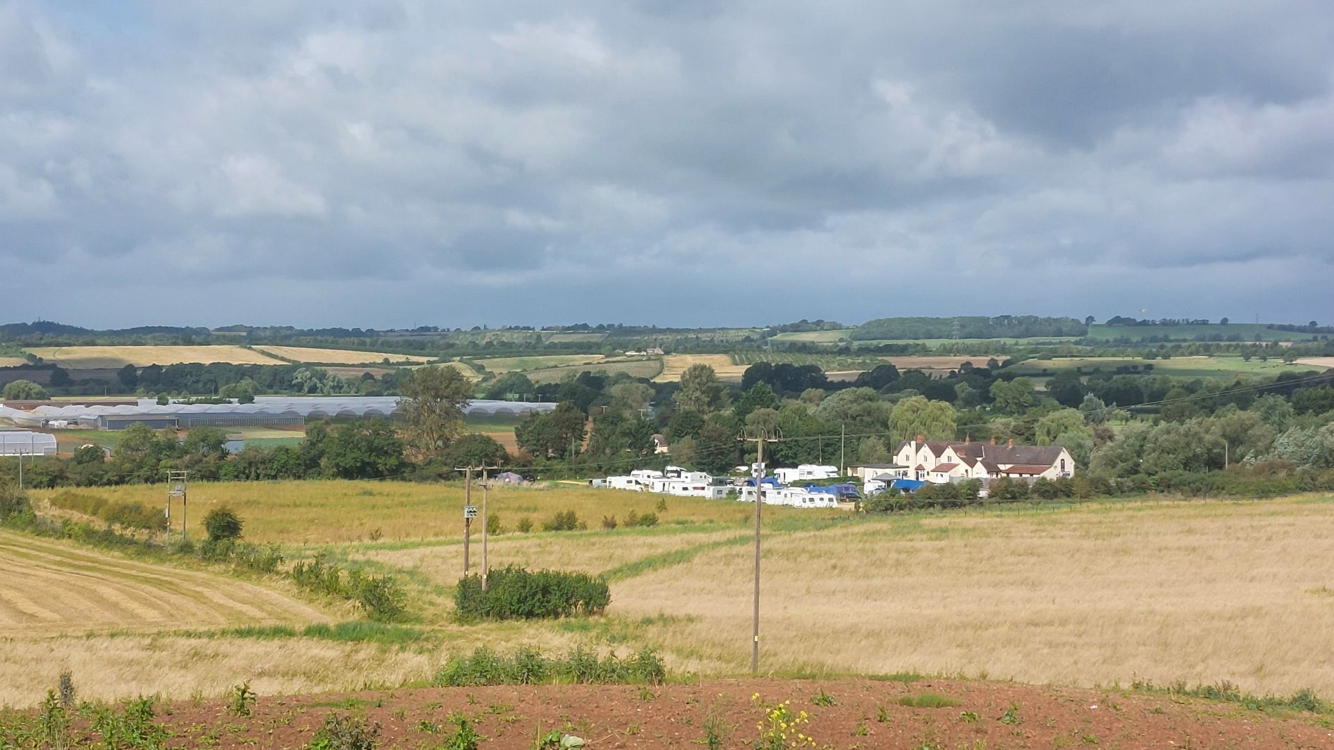 View over The Fish & Anchor