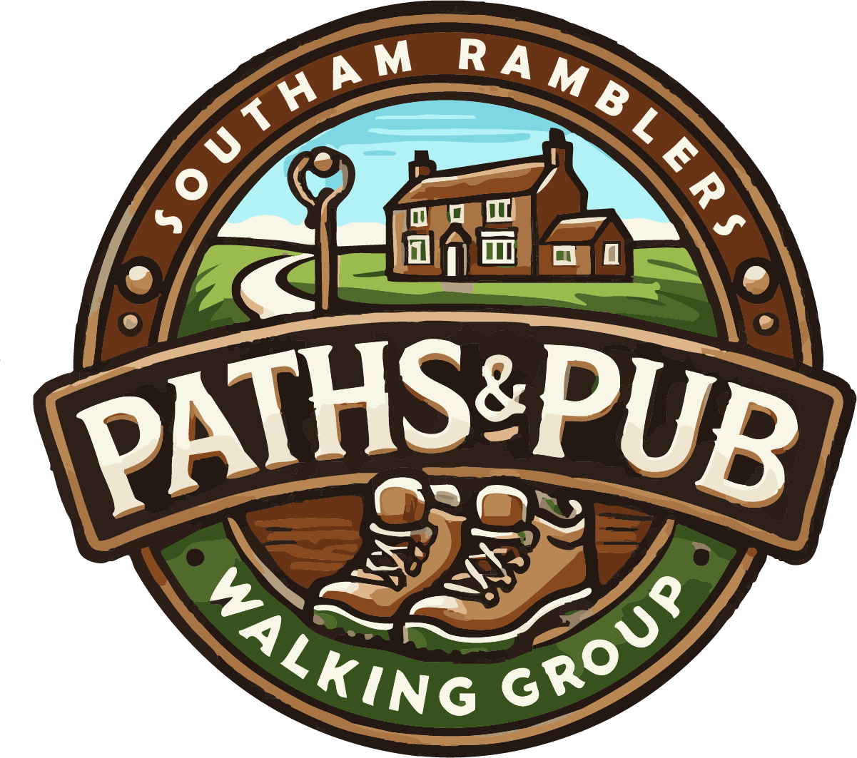 Paths and Pub Stockton/Blue Lias - Ramblers