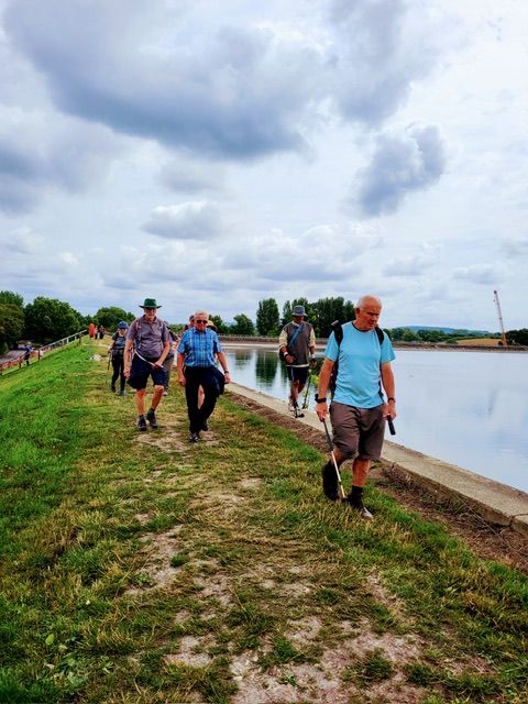 Our members on one of the local walks