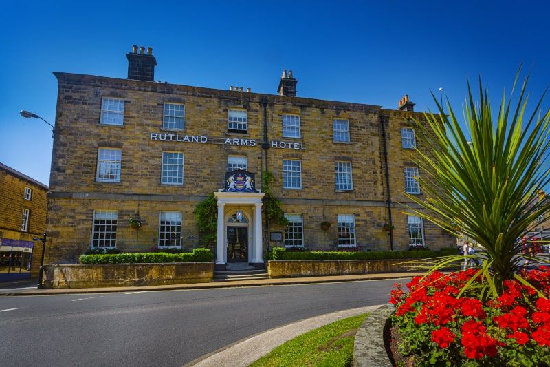 The Rutland Arms hotel in Bakewell 