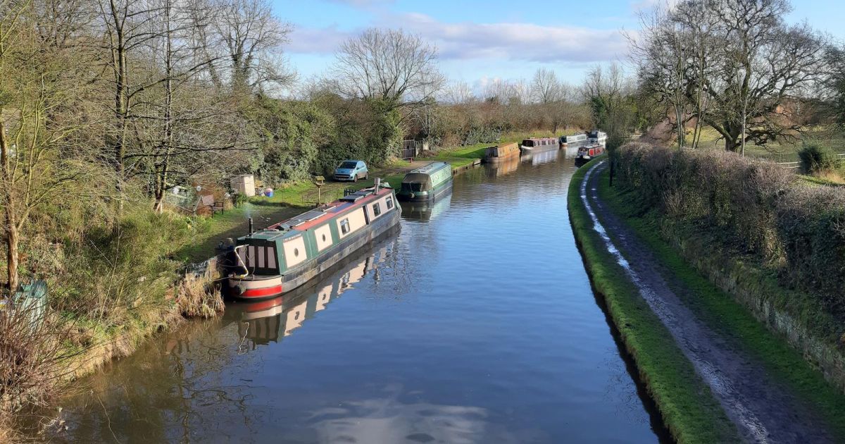 GnosallNorbury canal and woods walk Ramblers