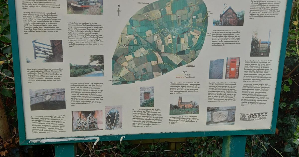 Moderate 6 mile walk from Carlton - Ramblers