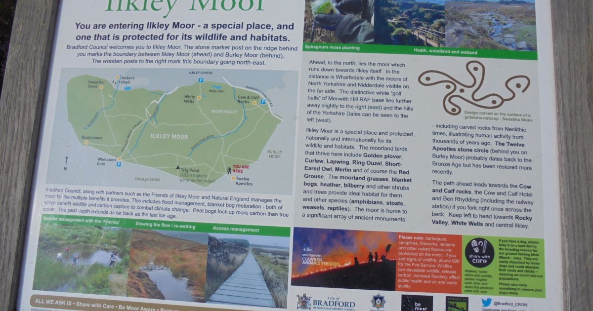 Ilkley Moor - Stones & Rock Art - Ramblers