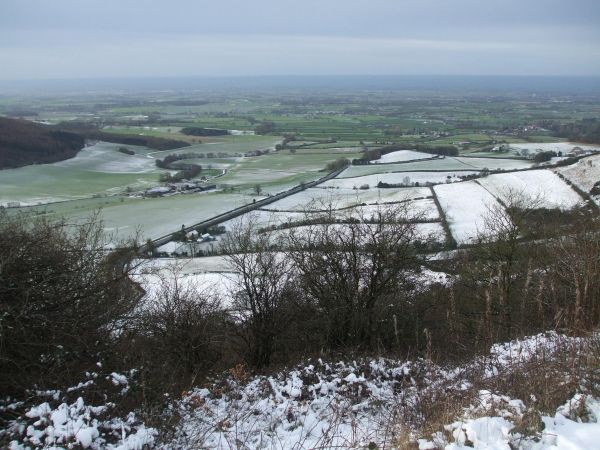 Picture of Sutton Bank Christmas Day walk