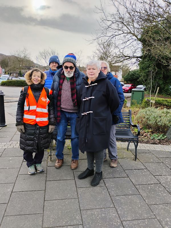 A group of walkers