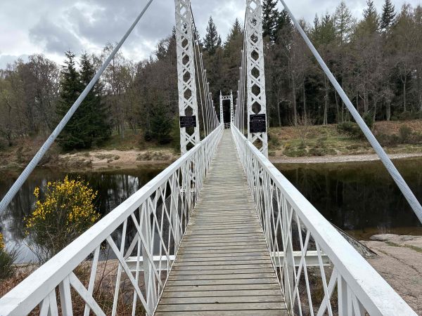 Cambus o’ May Suspension Bridge