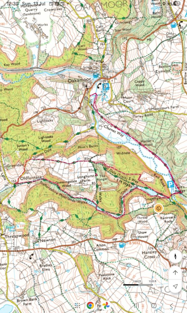 The route 